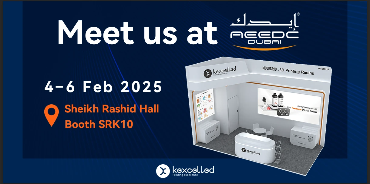 AEEDC Dubai | Kexcelled to Showcase Premium Dental Resins