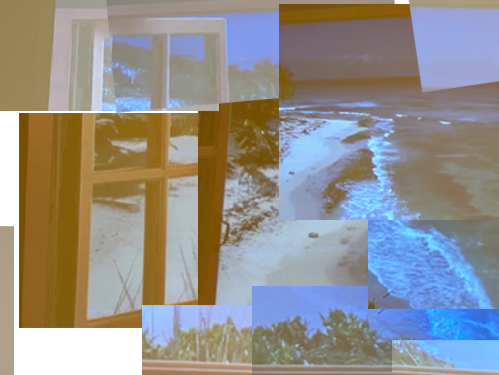 Converging Views | Photographic Collage | 6x5 | 2025