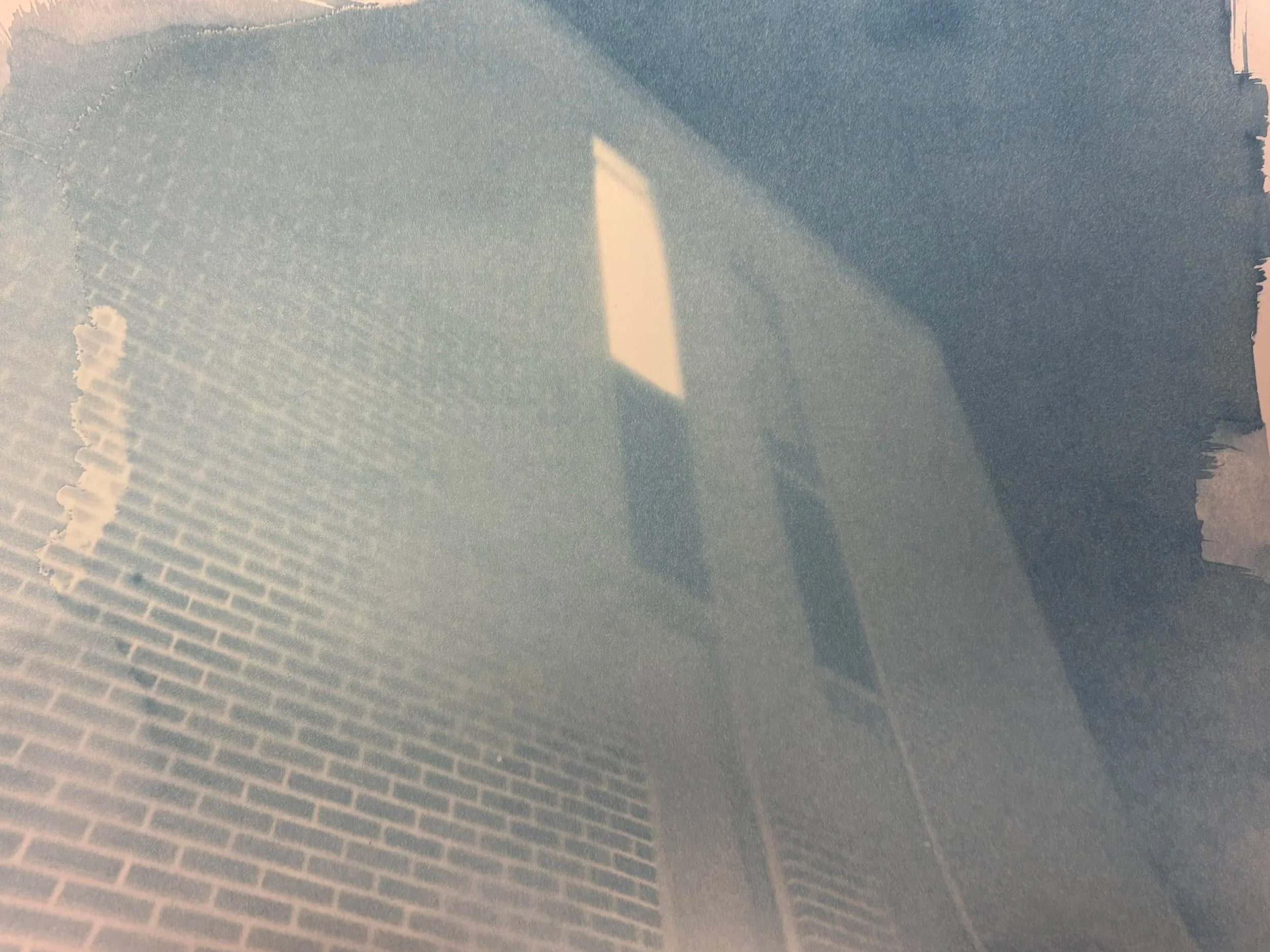 Unknown Occupant | Cyanotype Photography | 16x12 | 2025