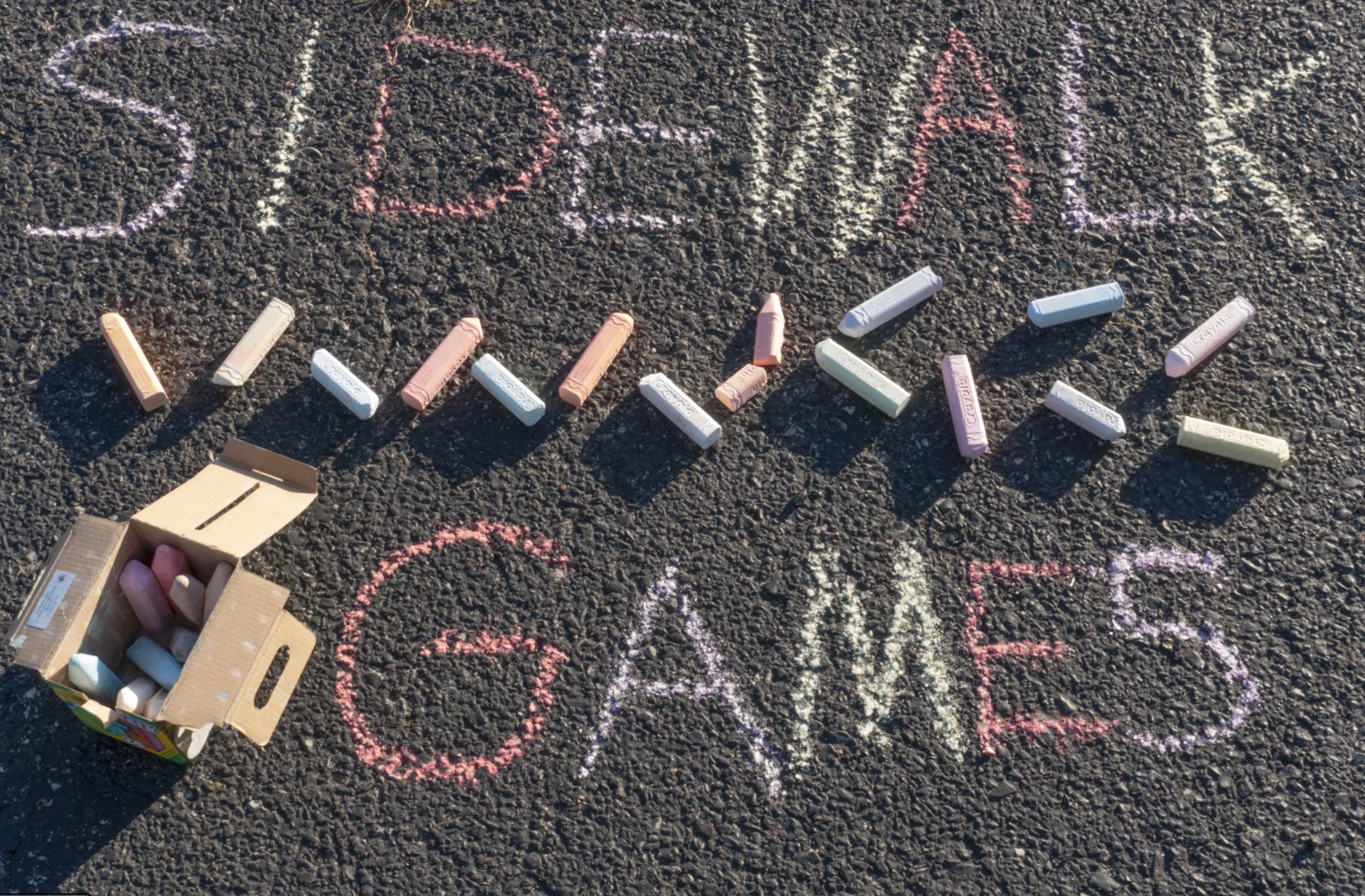 Sidewalk Games | Film Frame | 4x3 | 2025