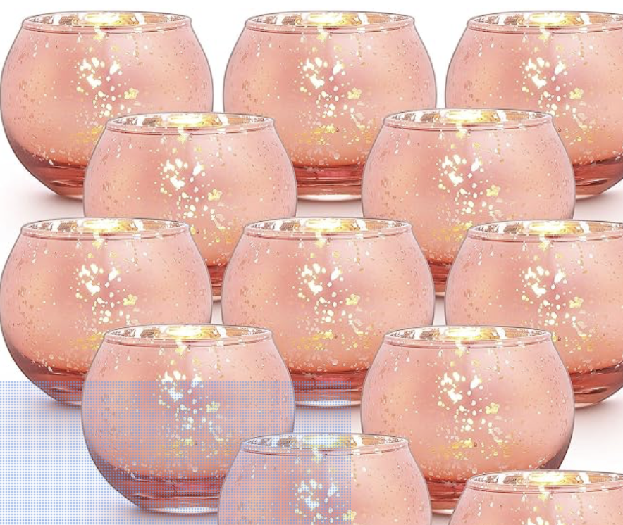 Rose Gold Votive