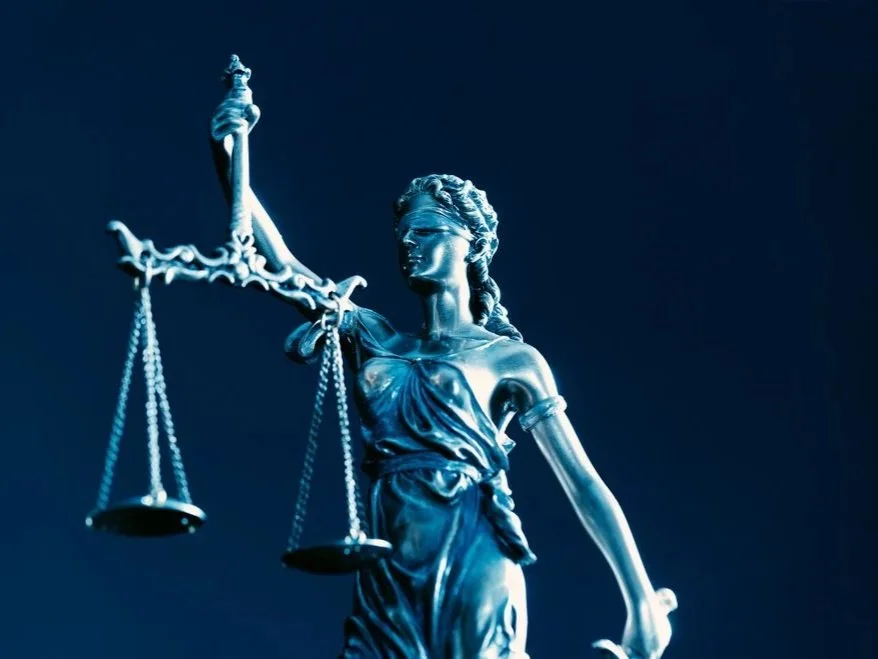 Image of justice for federal charges