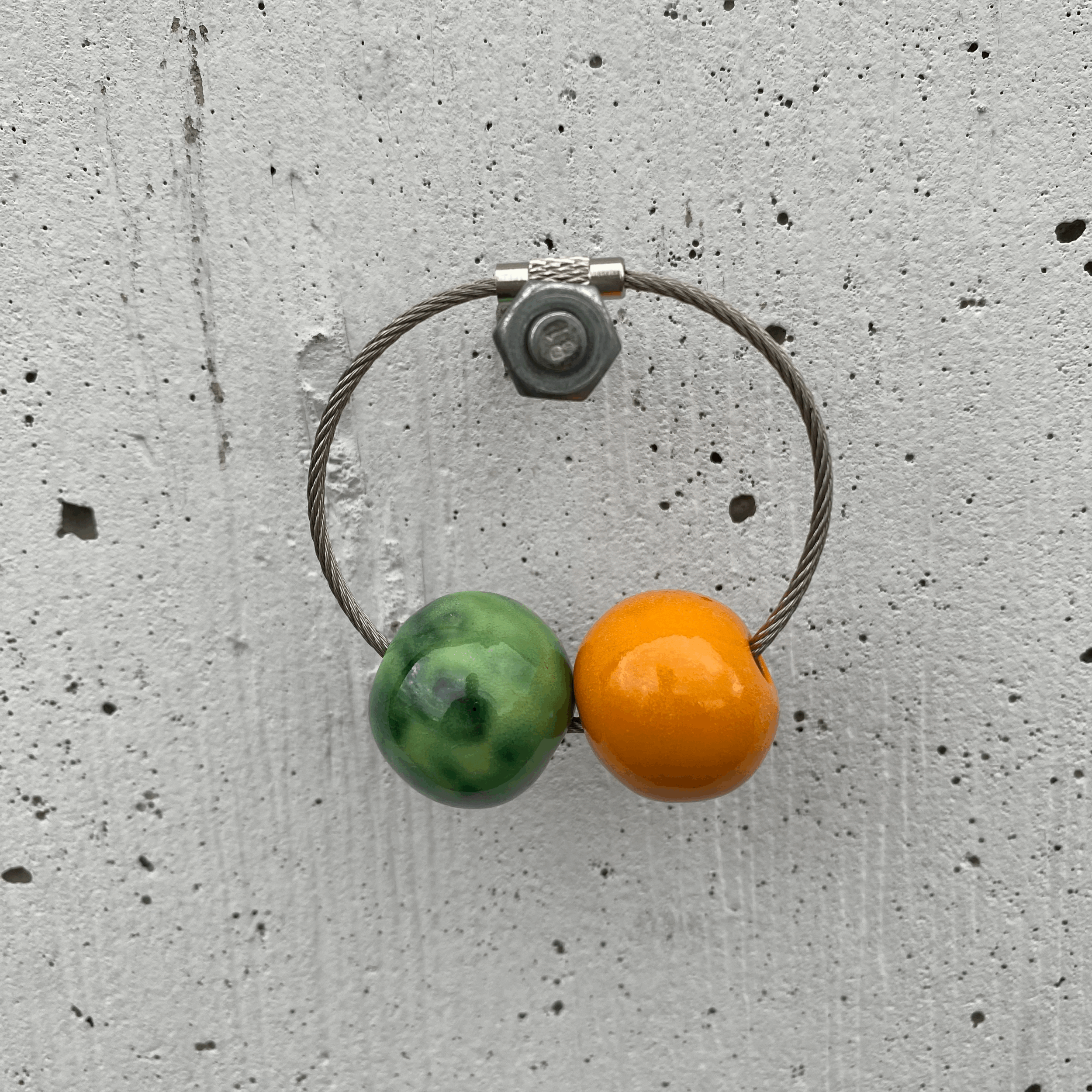 sunny keyring