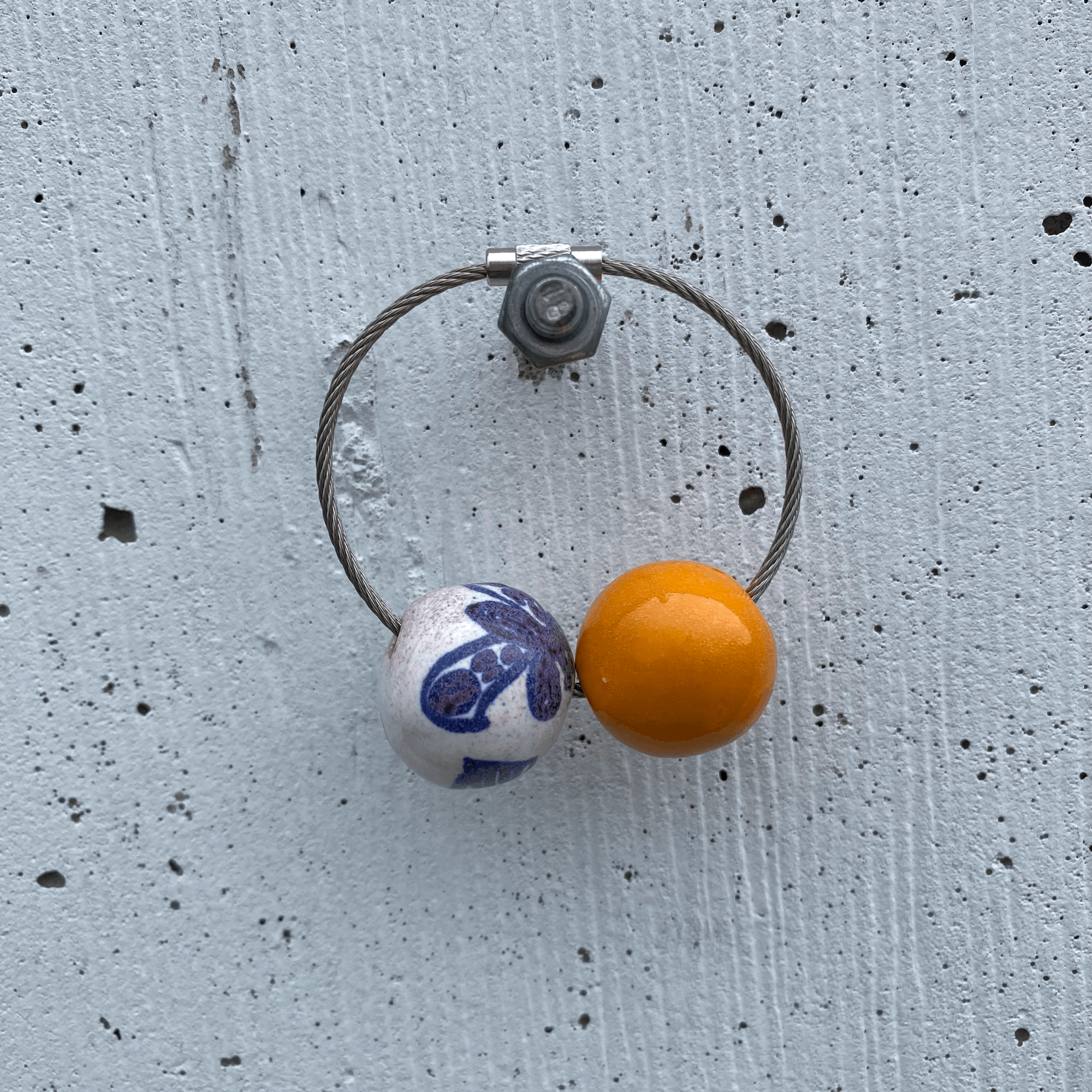 butterfly keyring