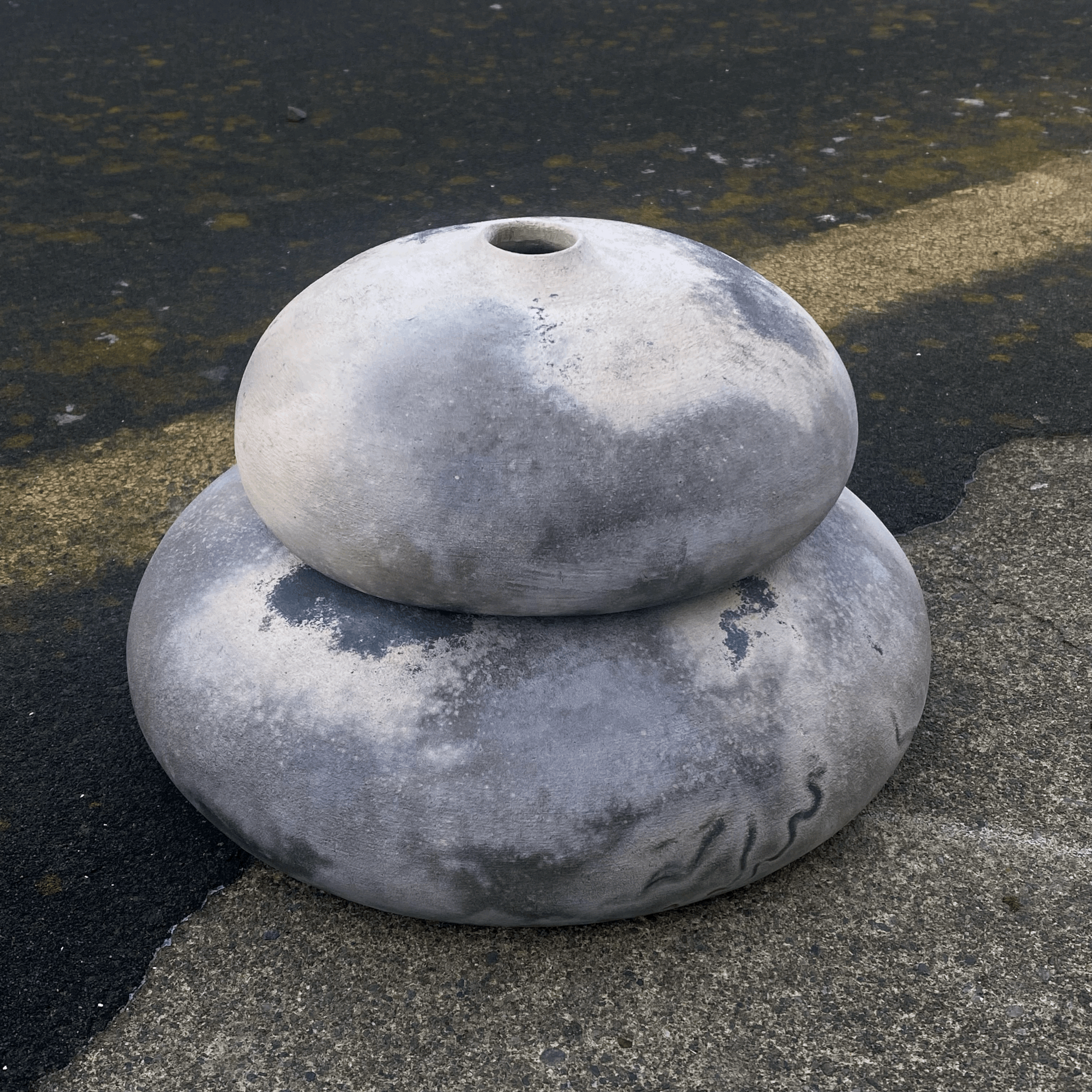 stacking stone sculpture