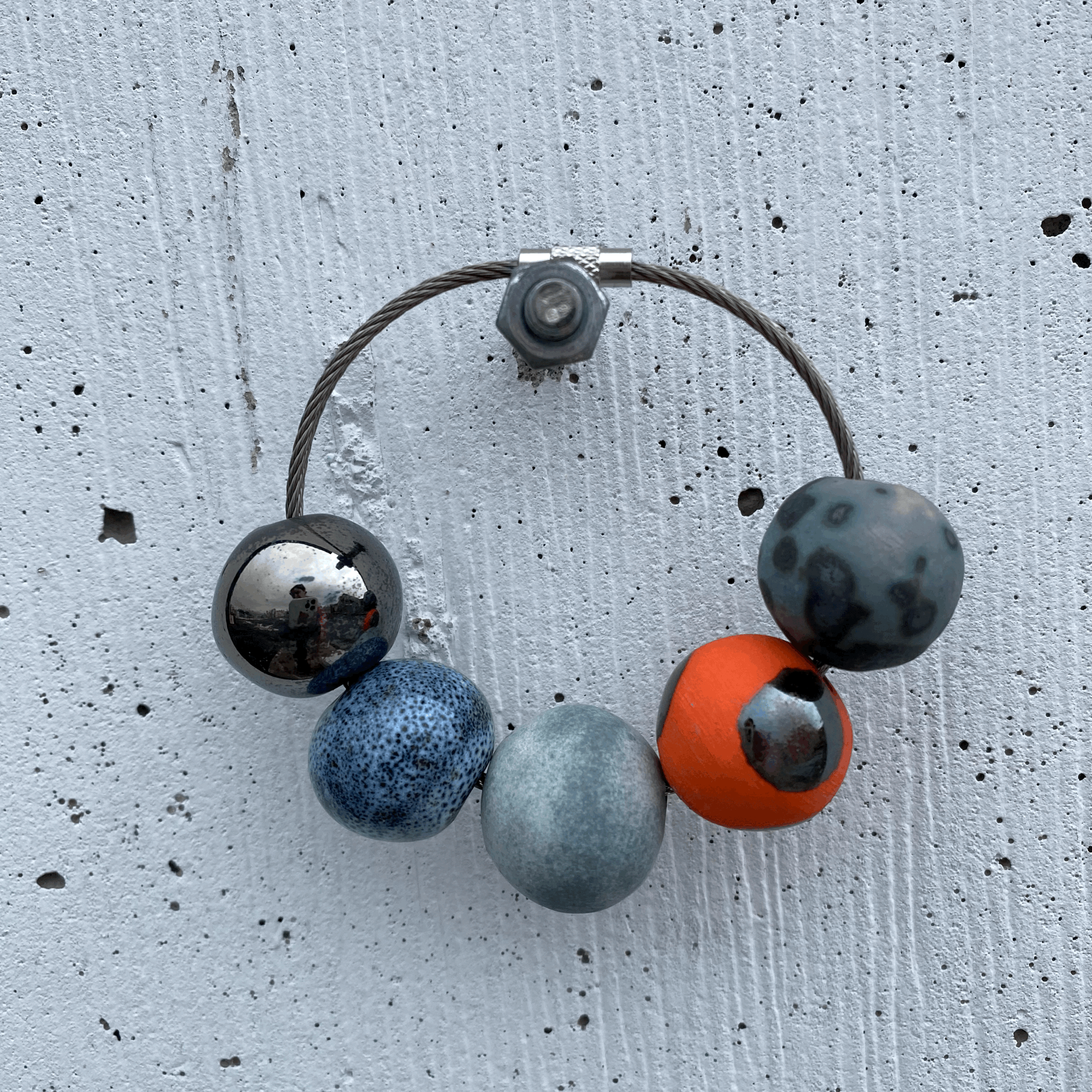 slate keyring