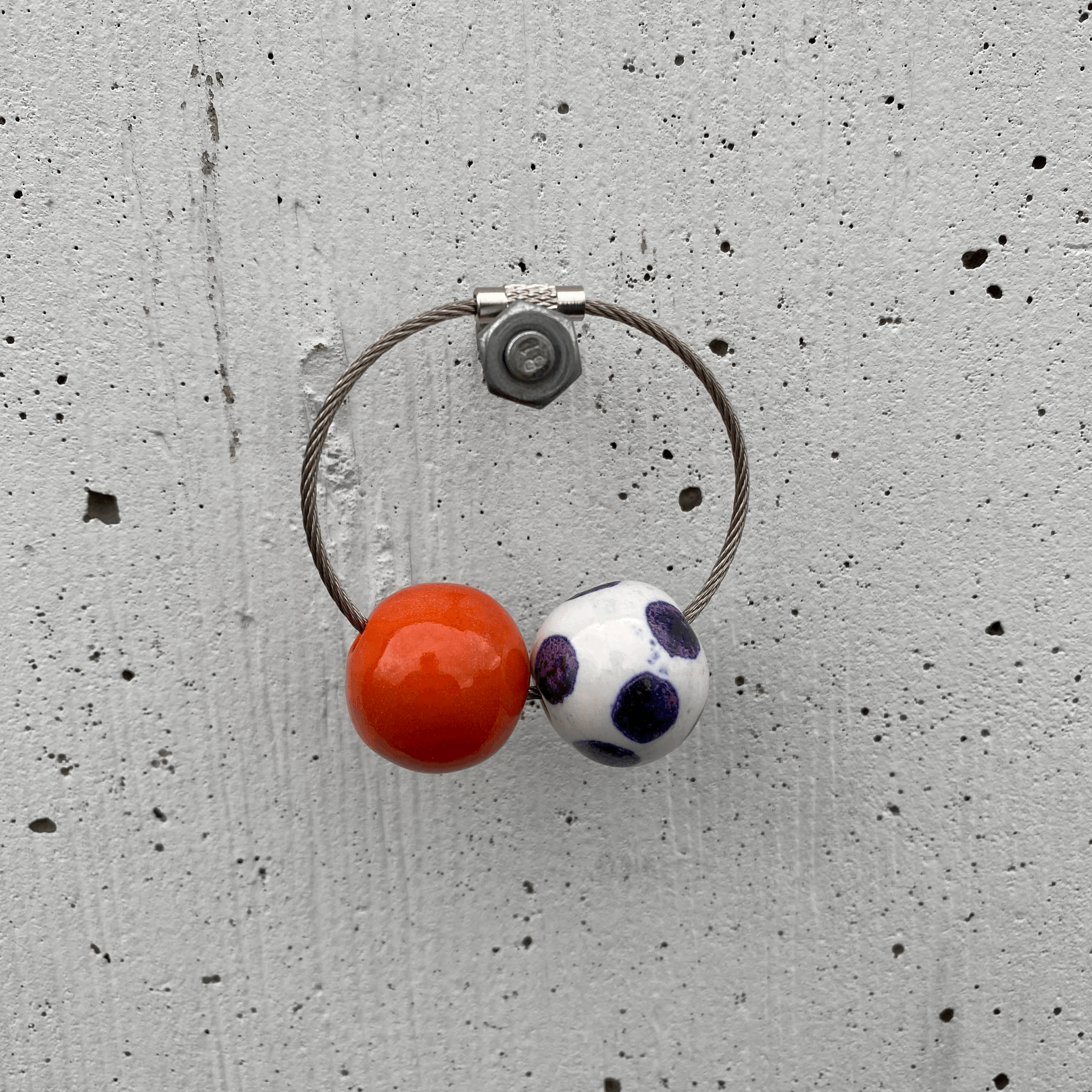 cobalt keyring