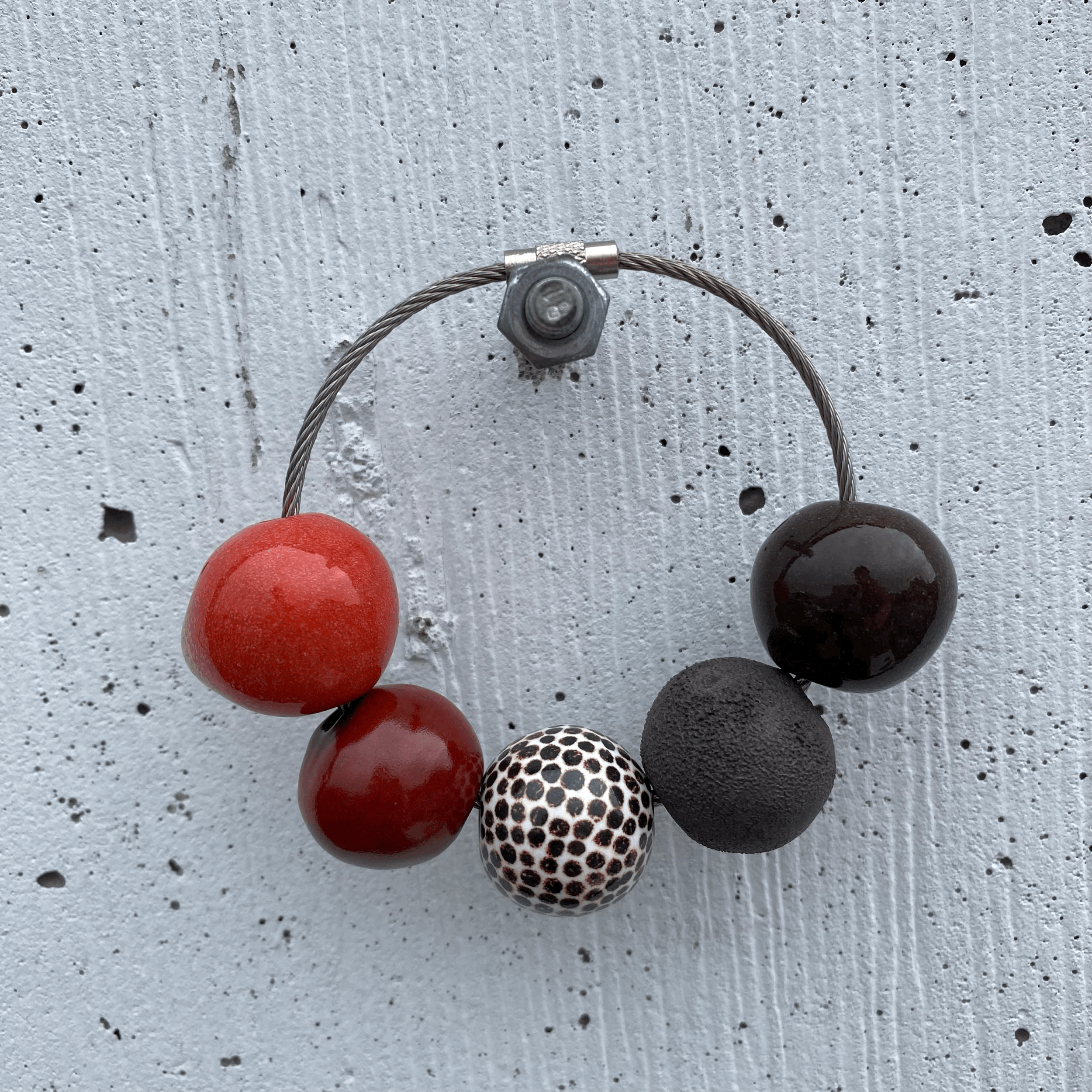 poppy keyring