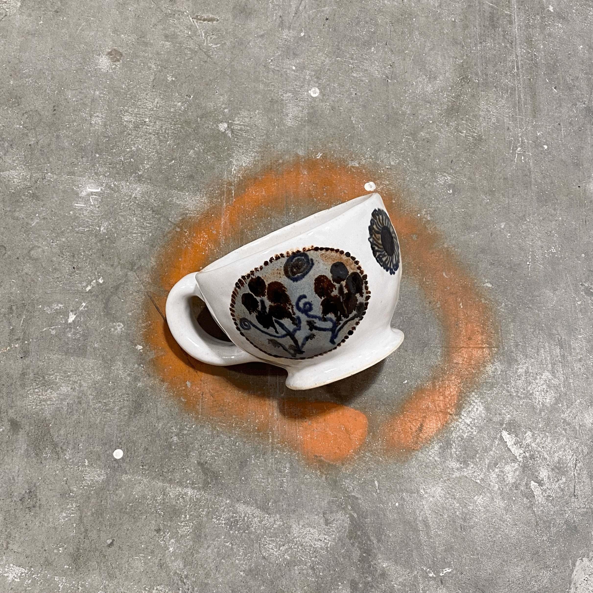 floral cup