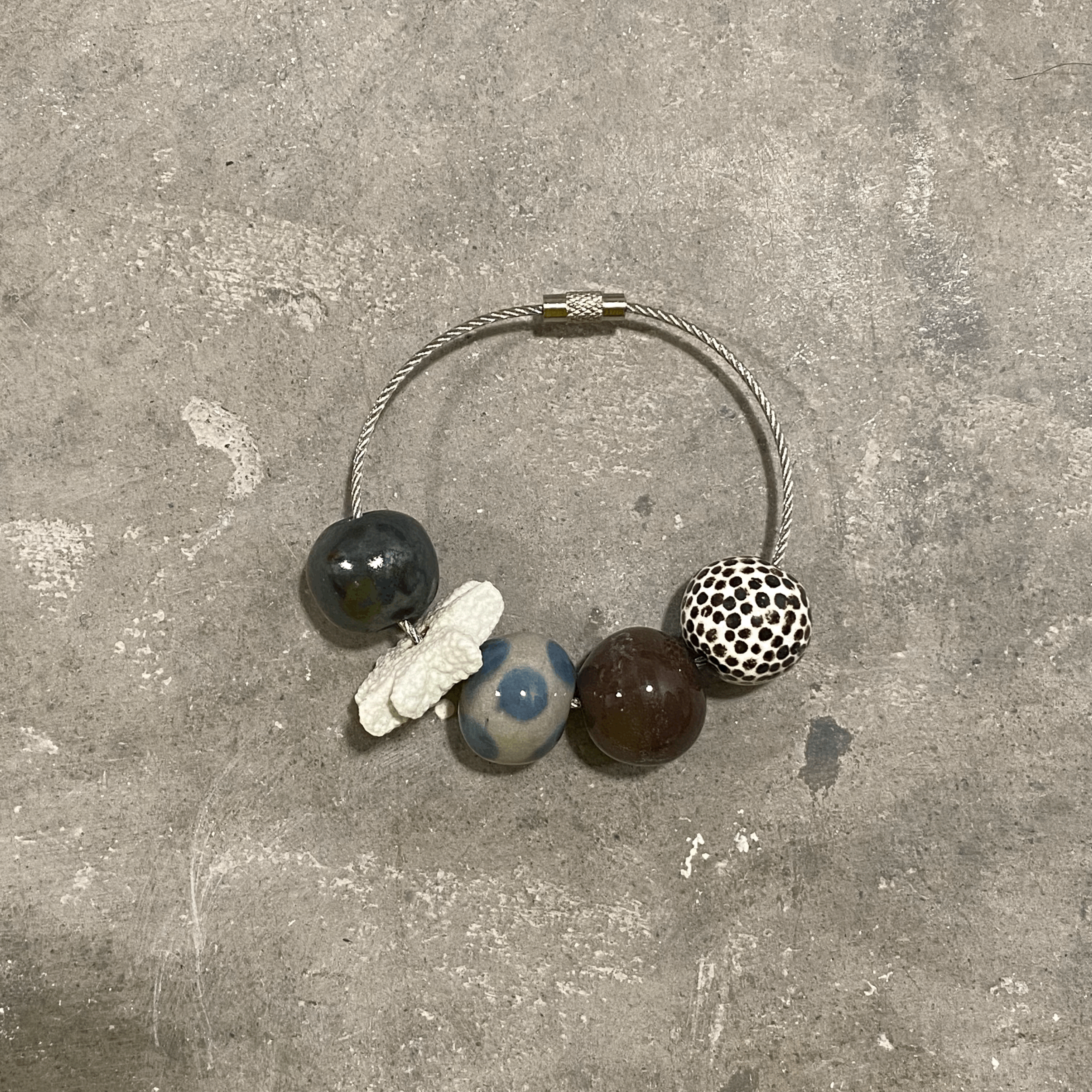 slate keyring