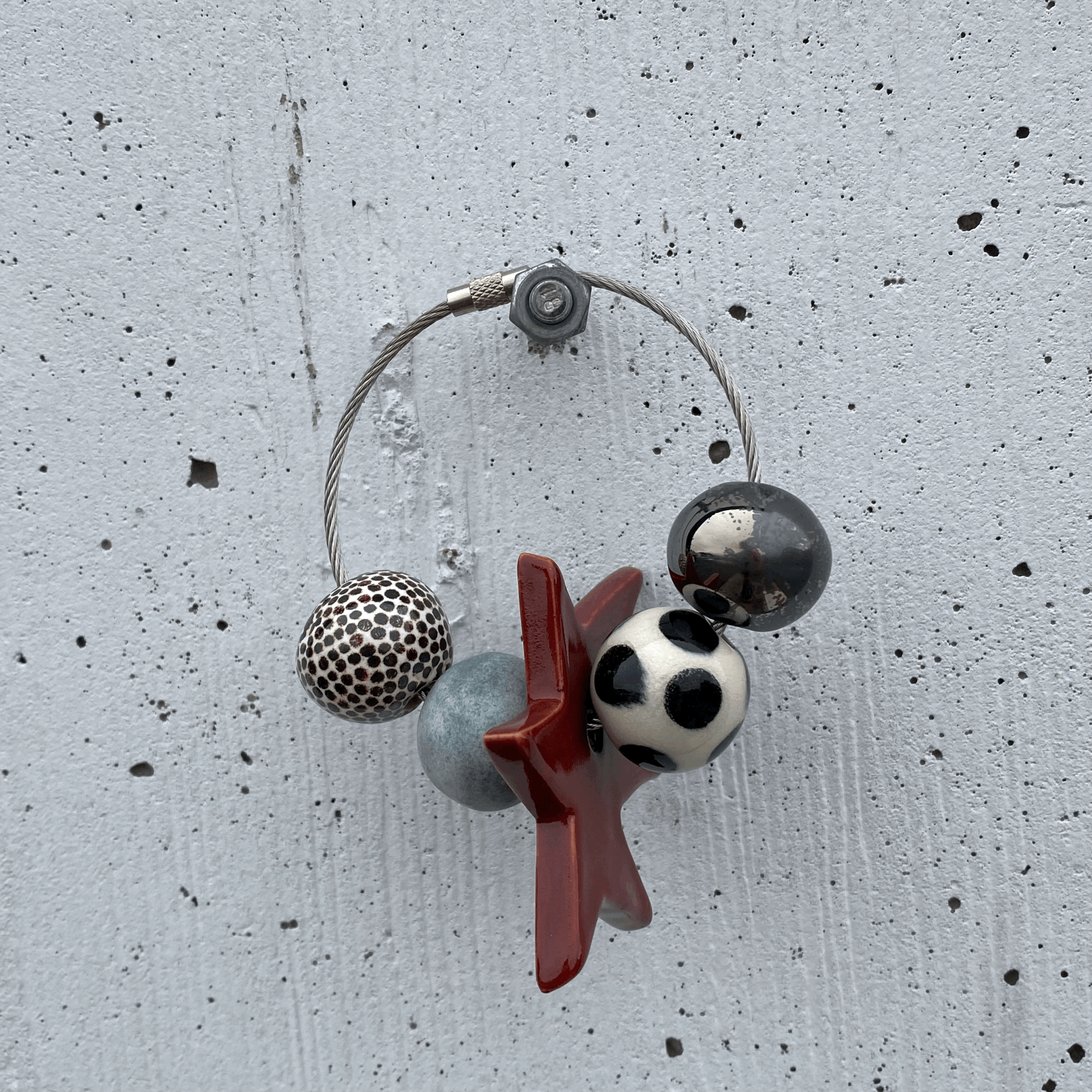 starburst keyring