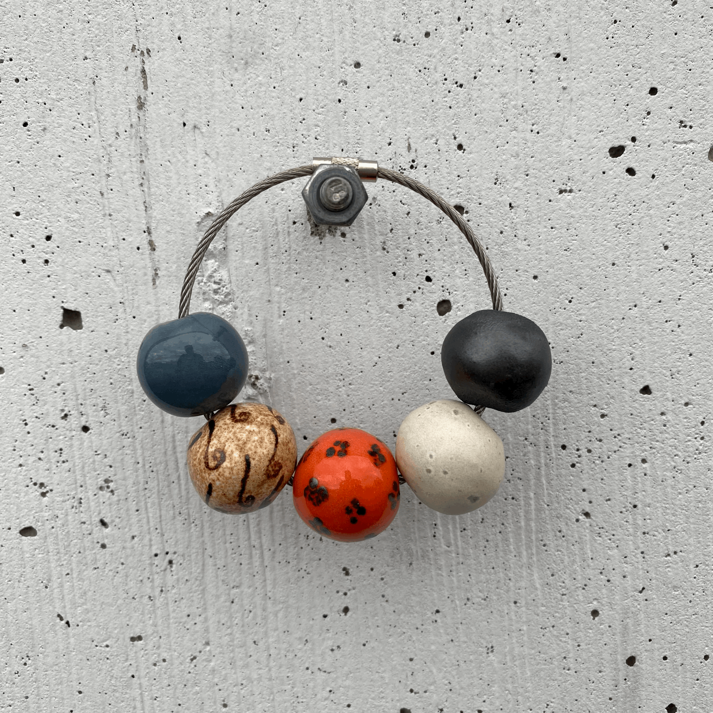 stone keyring