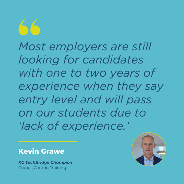 A champion’s perspective: “Entry-level” is a loose term