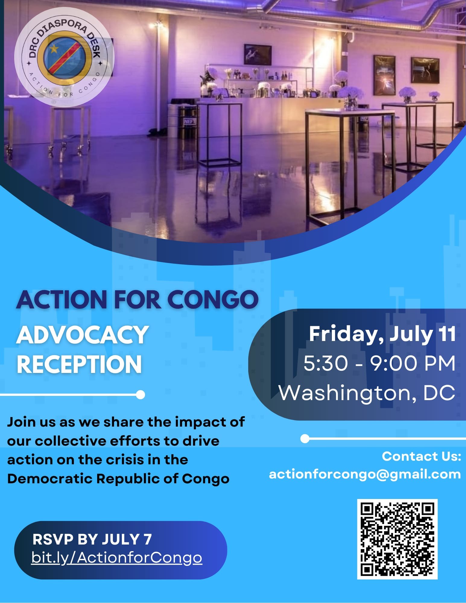 Action for Congo: Advocacy Reception