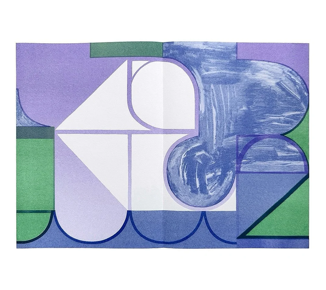 No. 4: green, medium blue, violet
.
.
.
Logic operates when we connect the seen and the observed to the known&mdash;to patterns stored in our memories, within our records. Intuition establishes itself as diametrically opposite to logic on the basis t