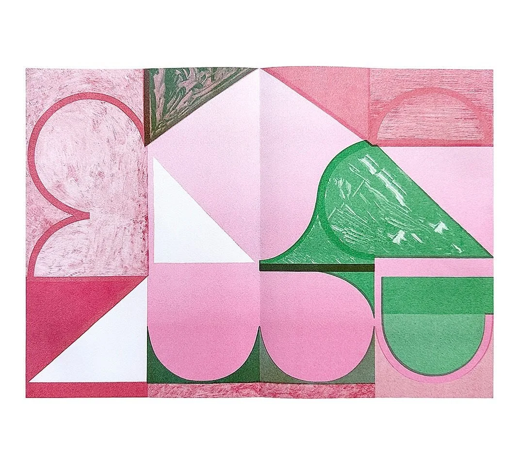 No. 5: bubblegum, green, red
.
.
.
Supposing that the natural world we inhabit is governed by a set of universal laws&mdash;in the degree of geometric precision, symmetry, and balance so ubiquitous and intrinsic to our existence that they go unnotice