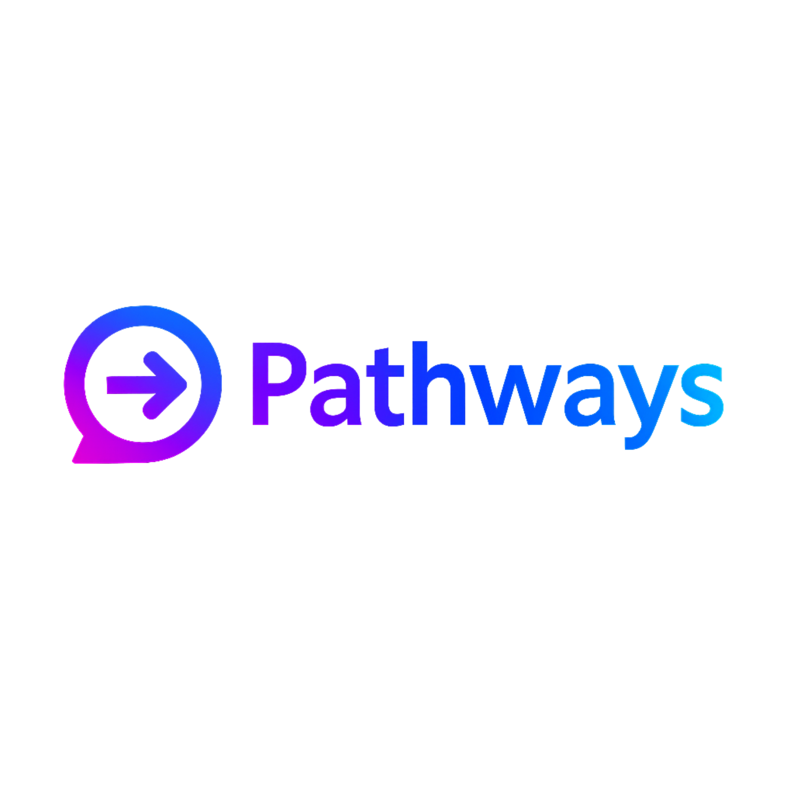 Patways logo with purple and blue text and arrow icon.