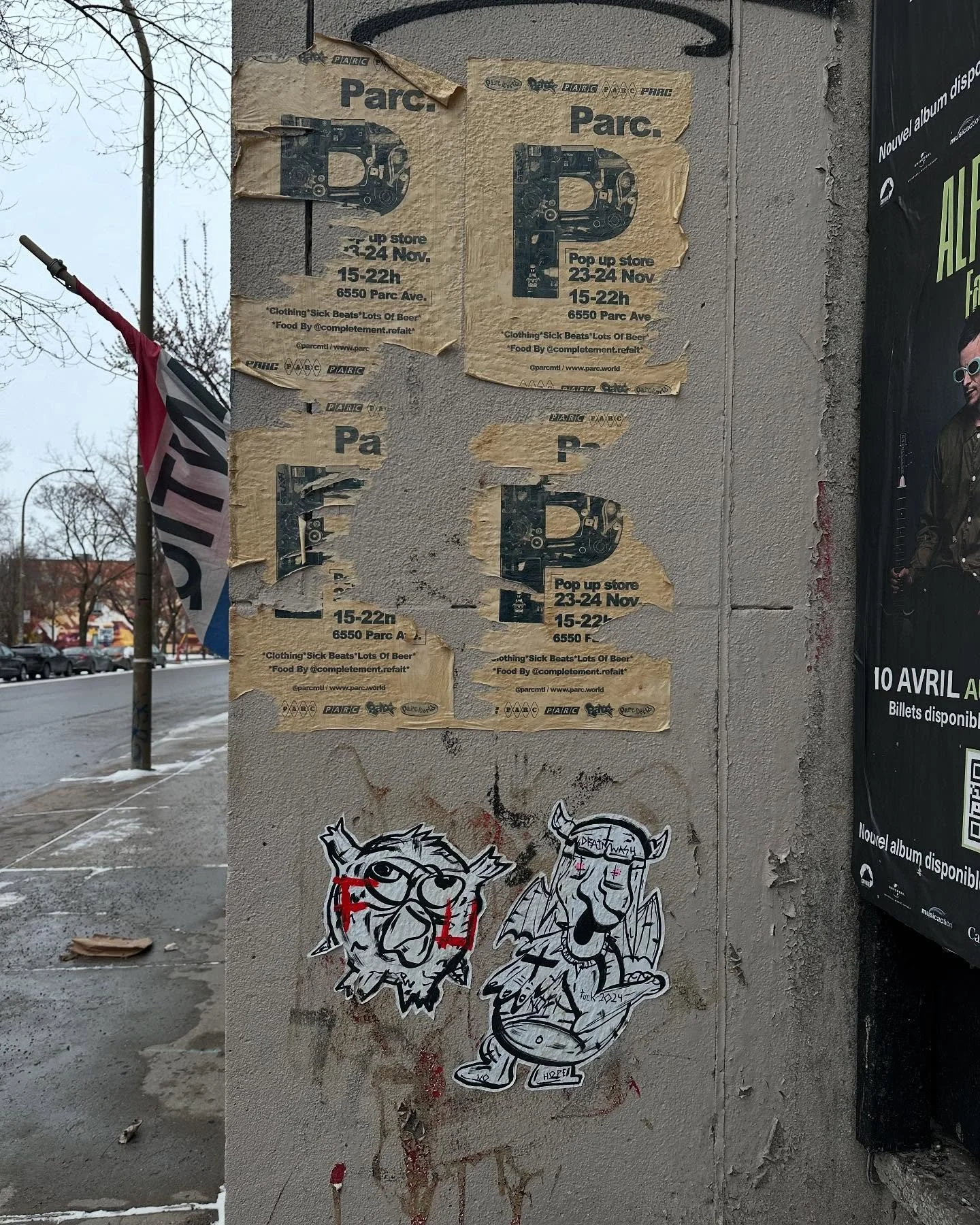 Gremlins&hellip;

#pasteupart #montrealstreetart #punkart