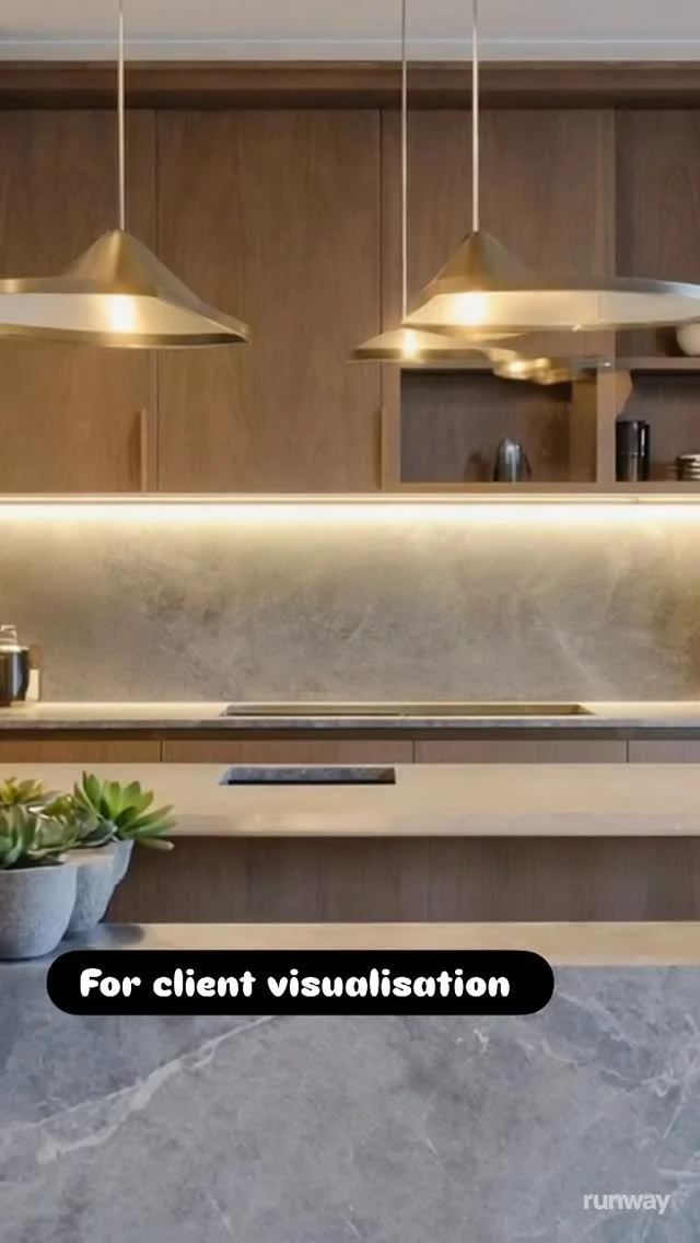 ✨ Visualize Before You Finalize ✨
This stunning kitchen concept was AI-generated to help our client visualize the layout, finishes, and vibe of their dream cooking space.
Featuring:
▪️ Sleek grey quartz countertops
▪️ Rich teak wood cabinets
▪️ Ambi
