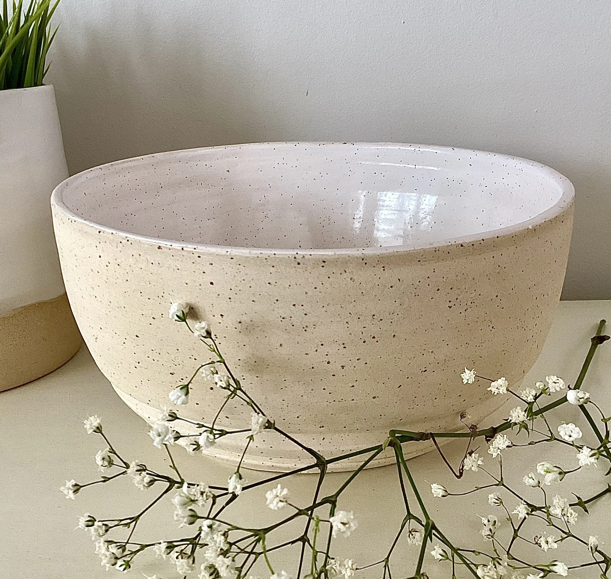 Rustic serving bowl