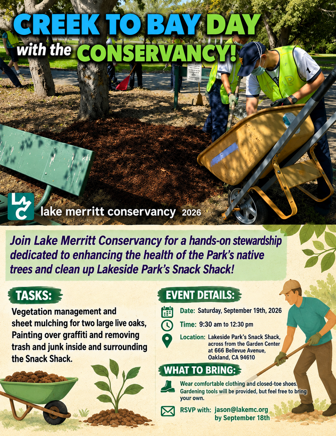Creek to Bay Day with Lake Merritt Conservancy