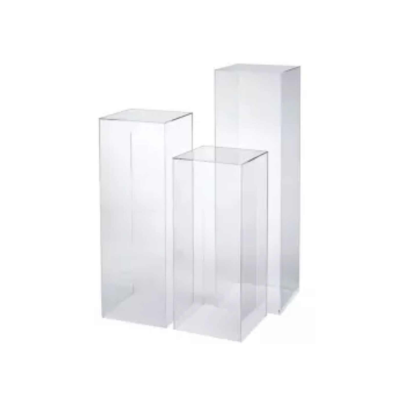Clear Acrylic Pedestal