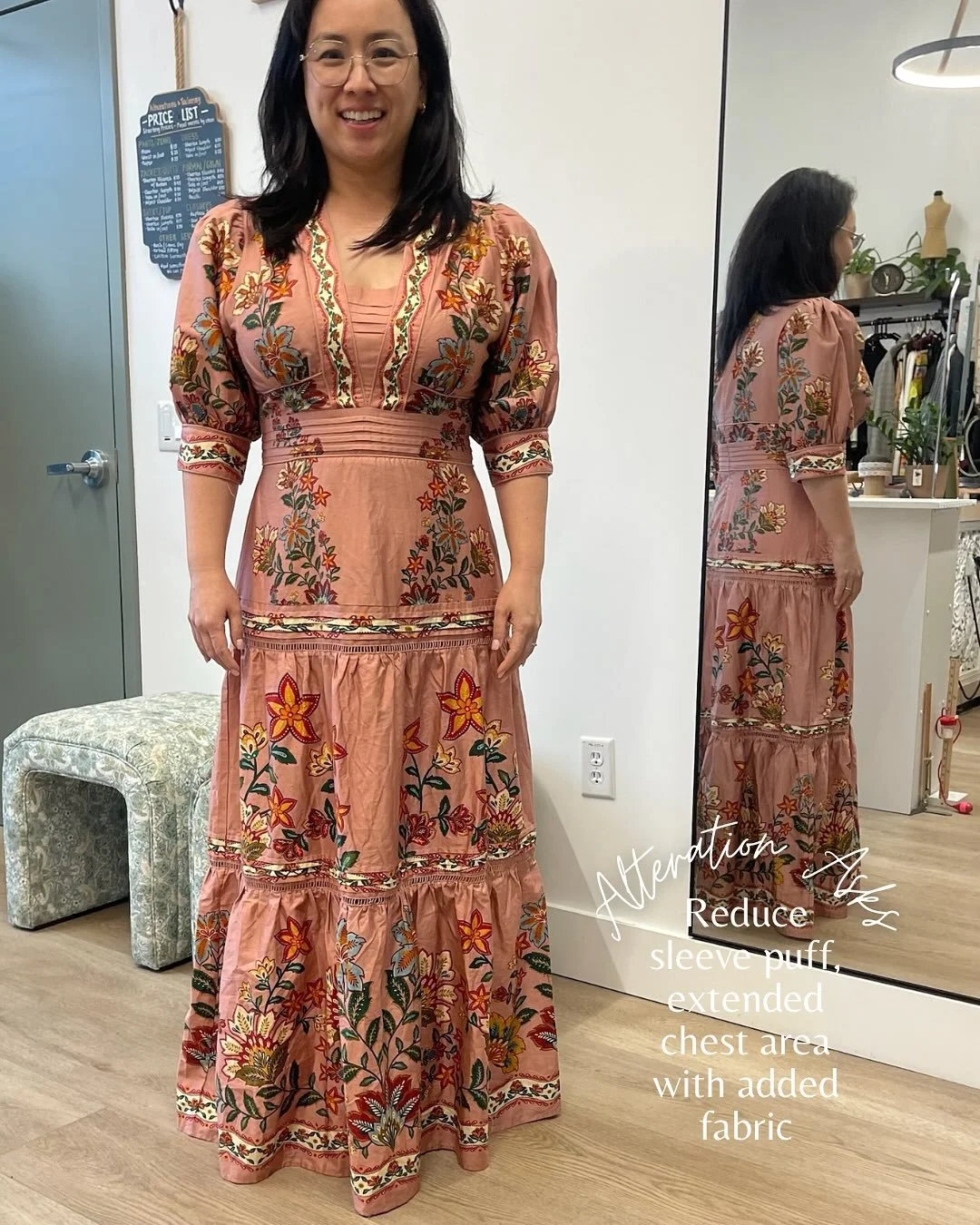 ✨ Final Fits Friday! ✨ Fabulous dresses came through the shop recently that all now fit perfectly. Our customers look beautiful! From hems to reconstruction of a dress, we&rsquo;ve got you covered for your next special event. 👗🪡🧵

Come visit us to
