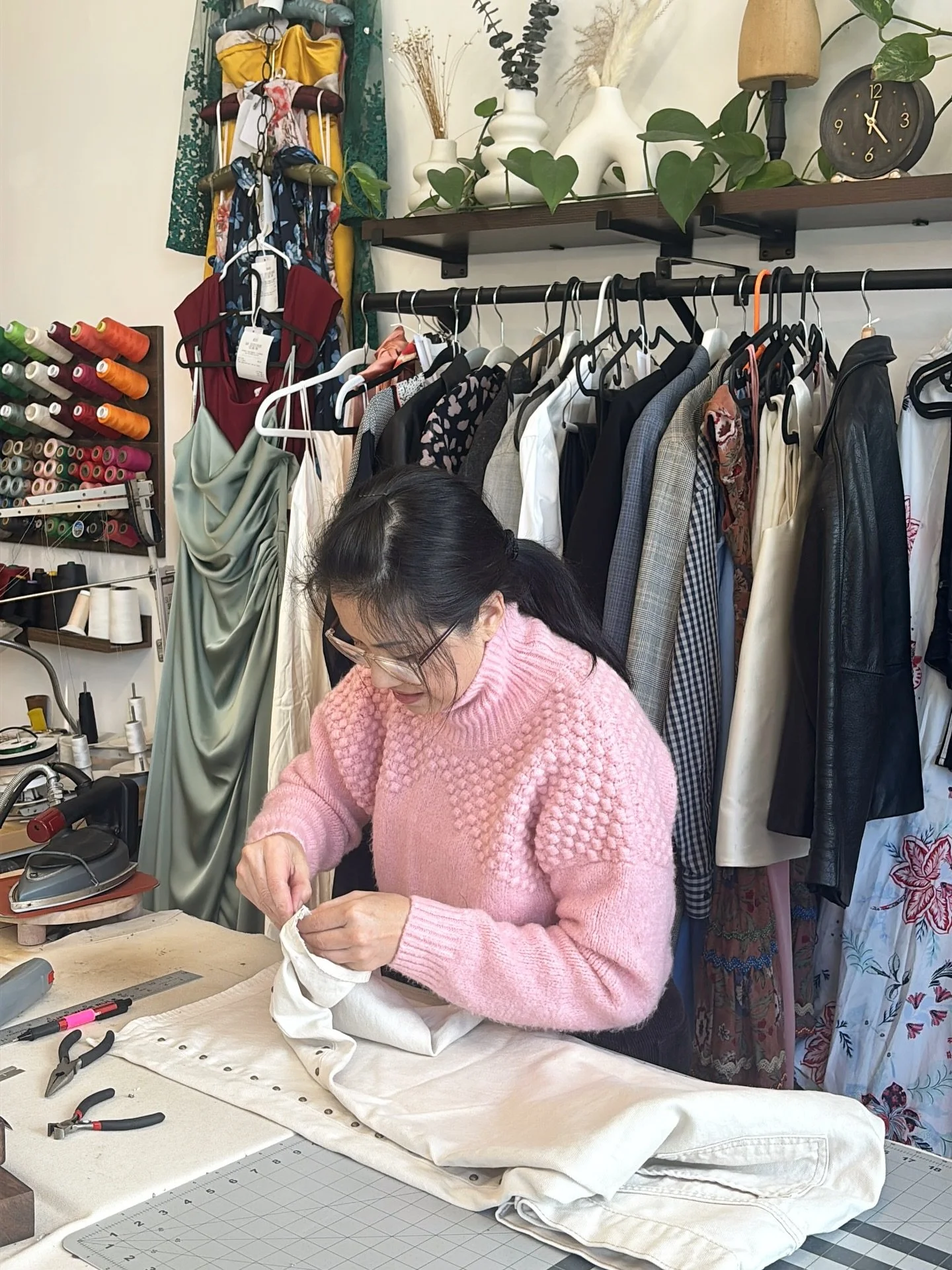 March is a special month for us &mdash; it&rsquo;s both of the owners birthday! Today, we celebrating our lead seamstress&rsquo; birthday! 🎂🥳

If you come by the shop, make sure to wish her a happy birthday!