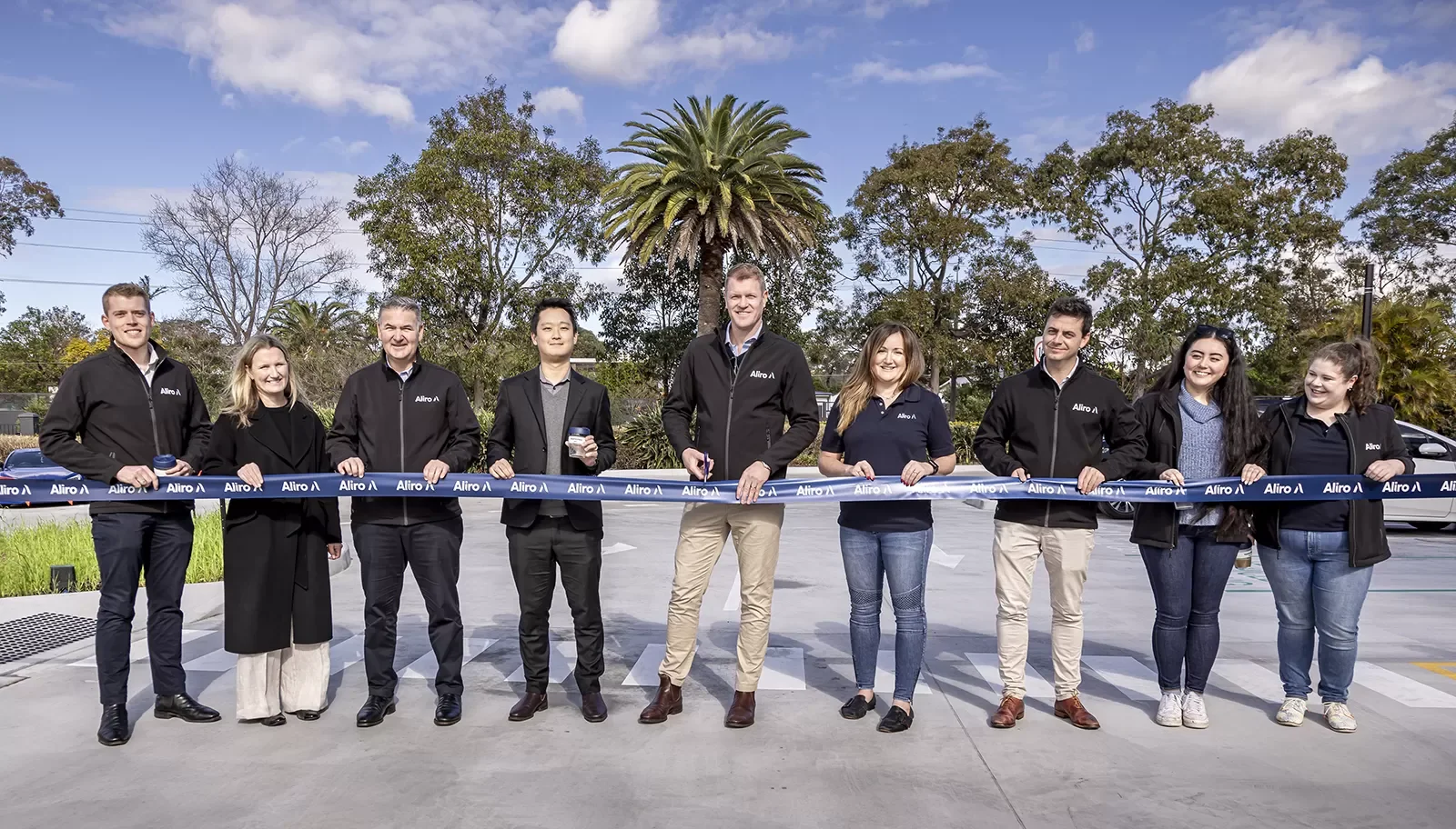 Ribbon-cutting at TripleTwoNine