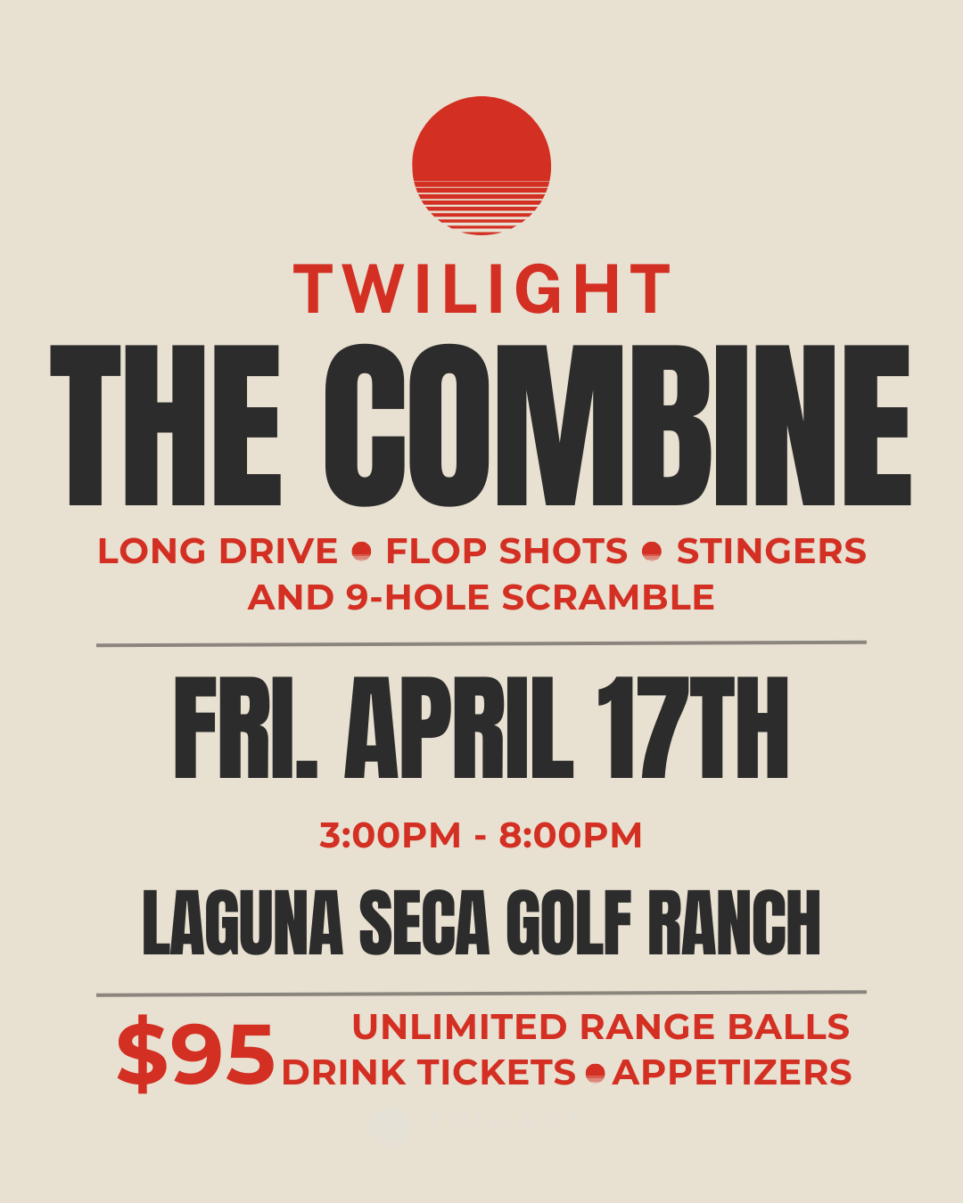 The Combine & 9-Hole Scramble