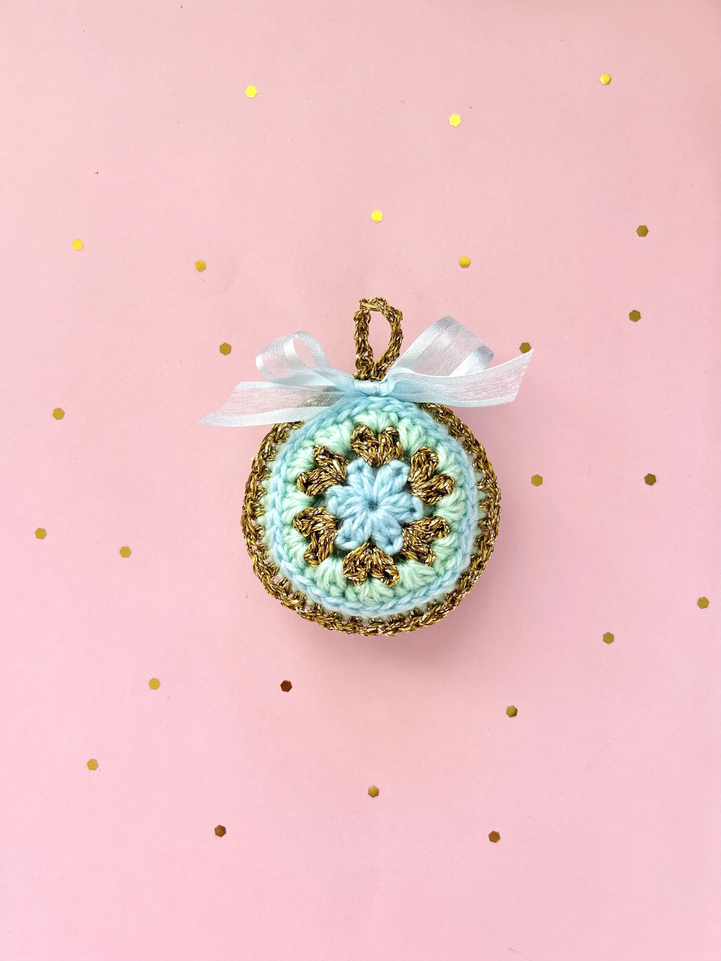 Crochet Ornament - Winter Wonderland