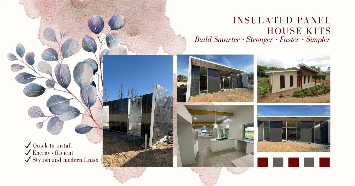 🏡 Build faster. Live smarter.
Insulated panel house kits = comfort, strength &amp; style in one package.