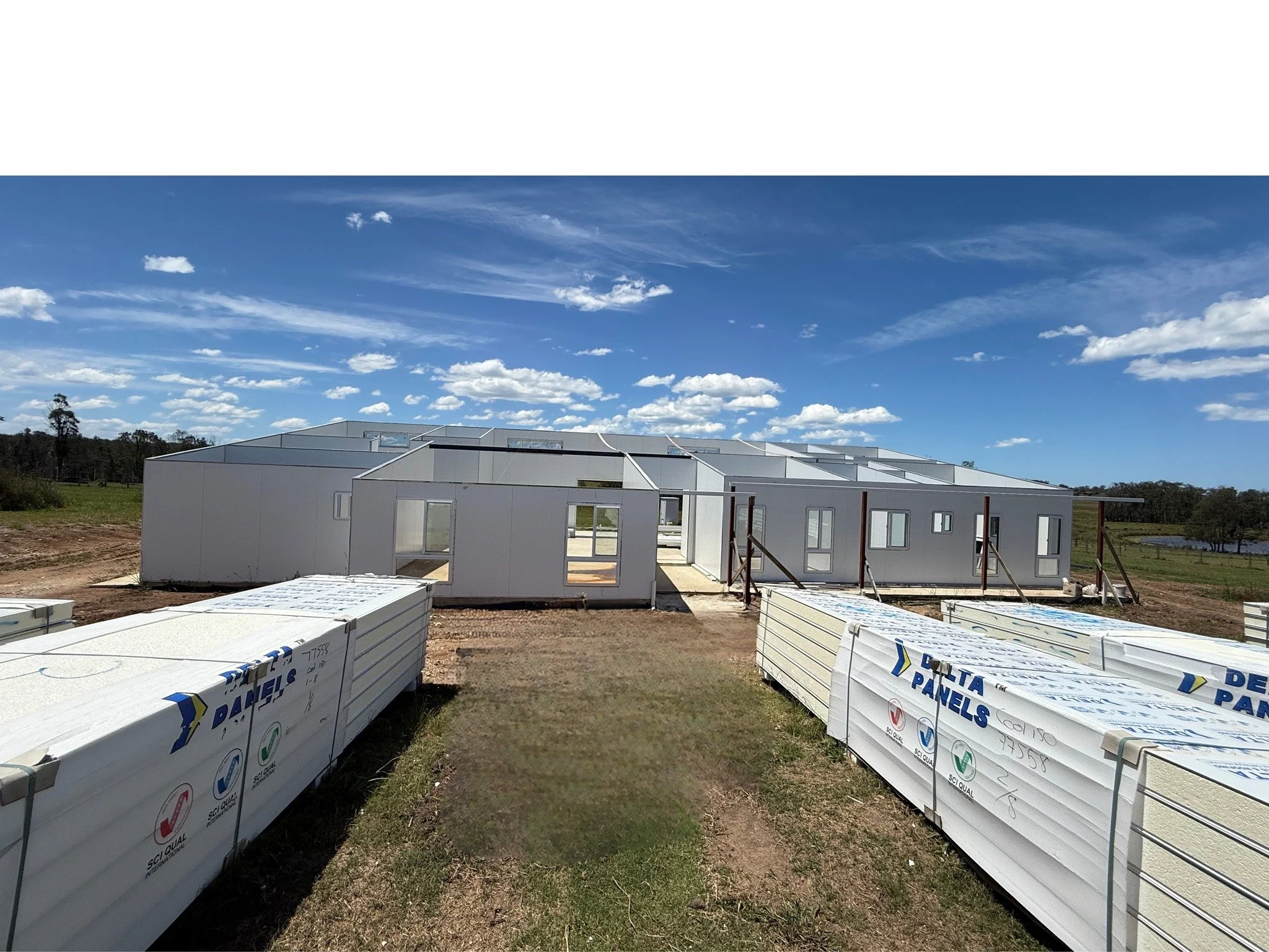 The Silly Season is upon us and we&rsquo;ve been so busy that we haven&rsquo;t posted in a while! But we think this one was worth the wait 🤩
Check out our client&rsquo;s progress on their custom structural insulated panel house kit we supplied!
This