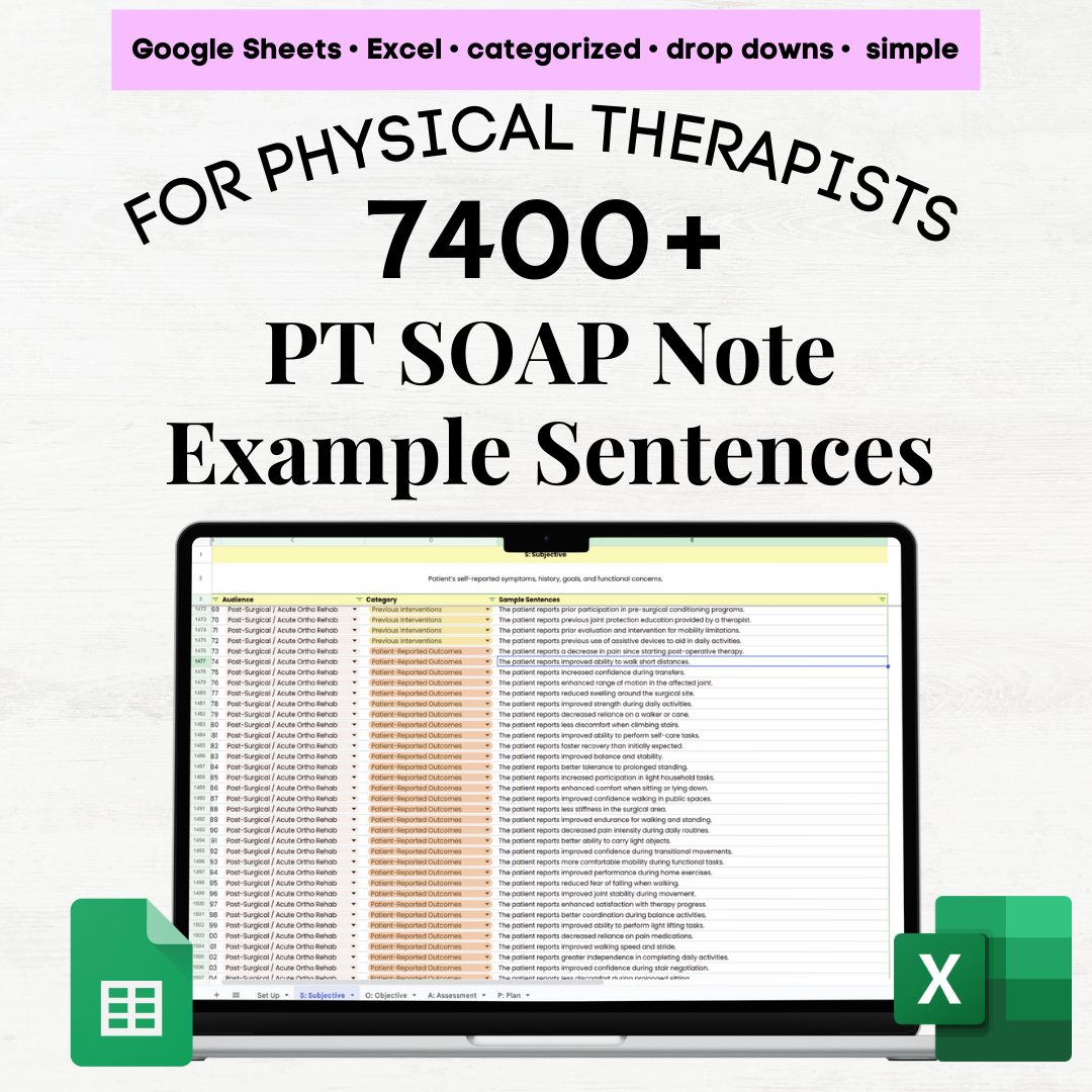 pt soap note example pt notes pt soap note assessment example pt soap note assessment physical therapy soap note example
