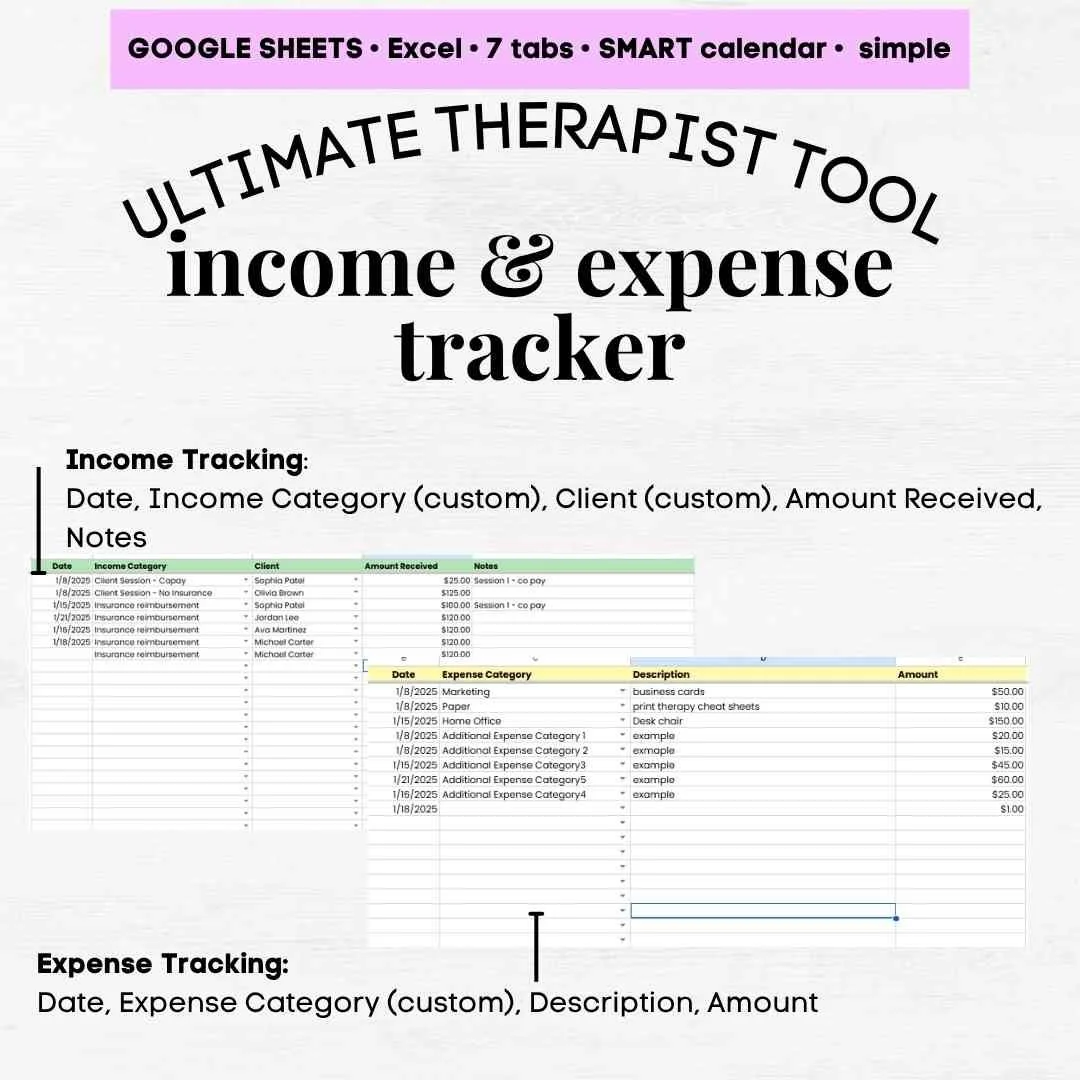 therapy tracker therapy session tracking therapist schedule template weekly therapy schedule template therapist session