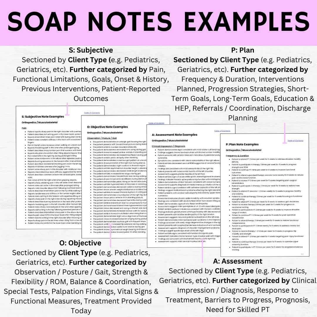 physical therapy soap note example physical therapy soap note pdf pt soap note assessment soap note pt example pt soap
