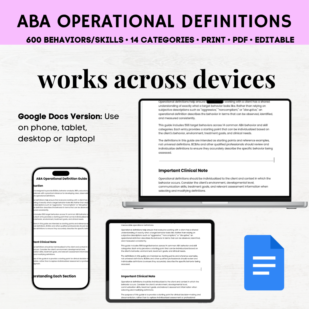 operational definition aba examples operational definition aba examples pdf operational definition aba pdf