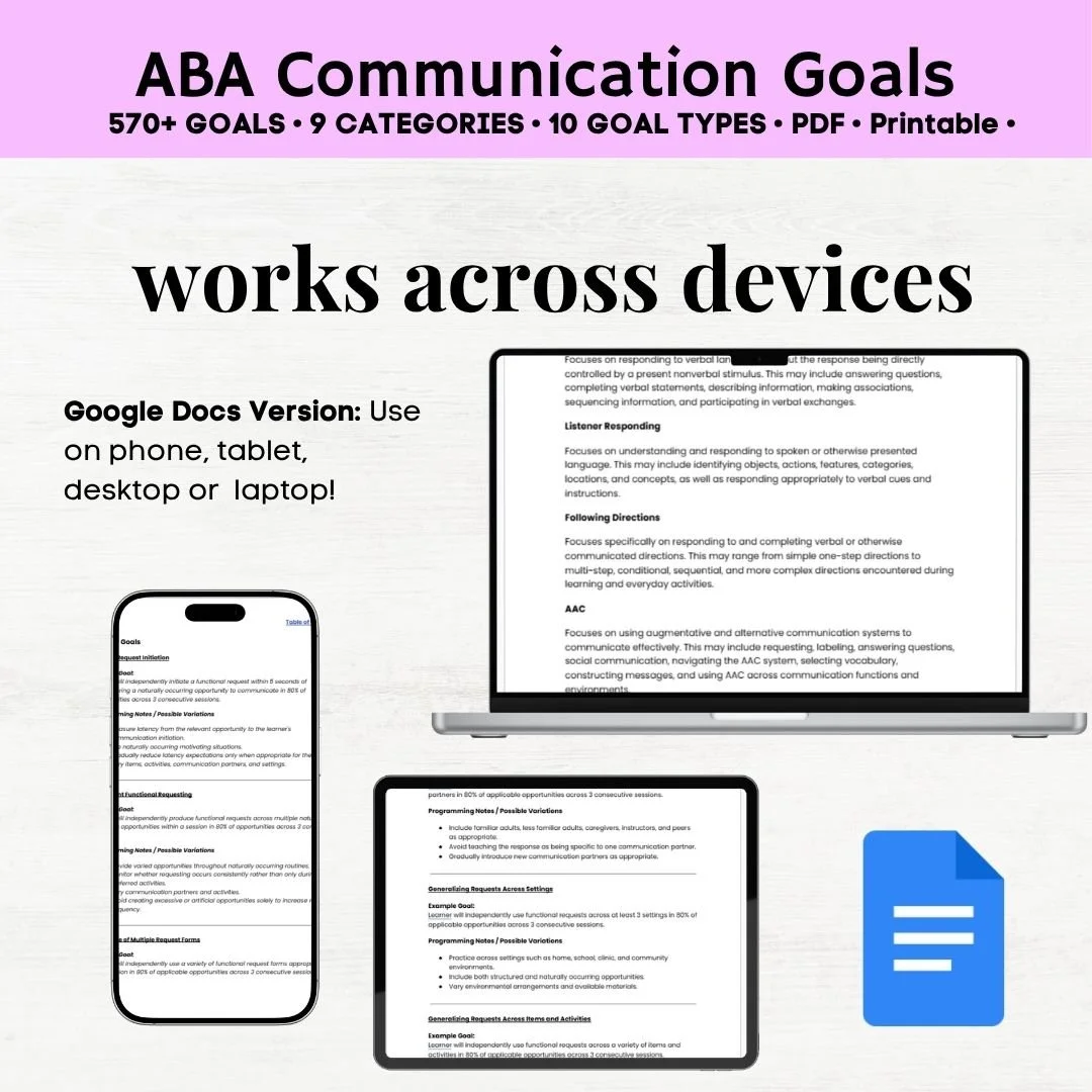 aba communication goals aba communication goal examples aba goal bank, aba goal banks aba goals aba goal examples pdf