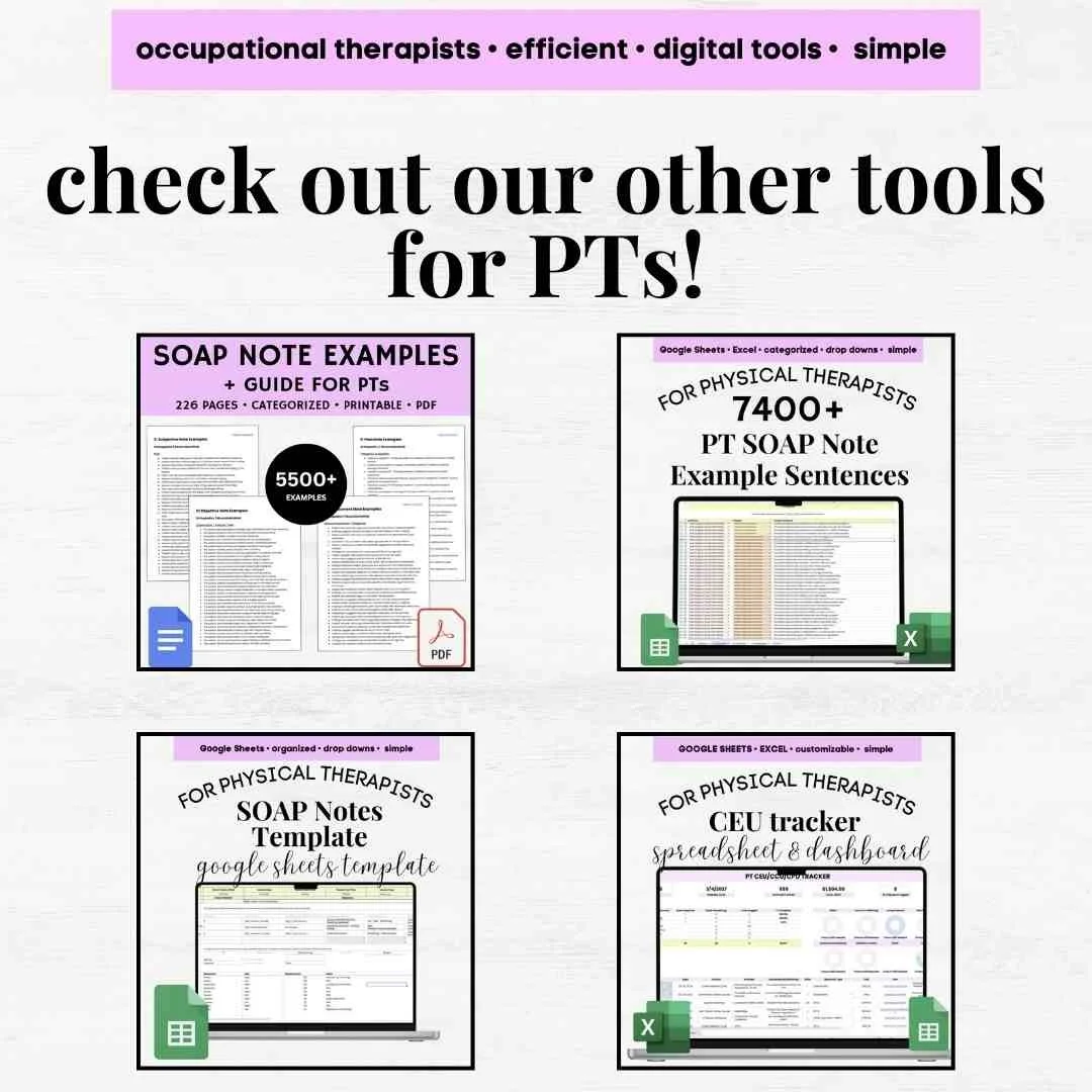 physical therapy workload calculator physical therapist workload physiotherapy caseload management pt caseload tracker
