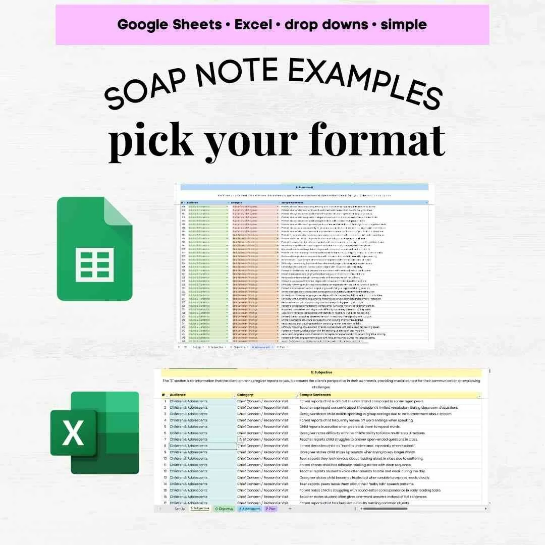 slp soap note examples speech soap note examples pediatric soap notes speech therapy speech therapy soap note example