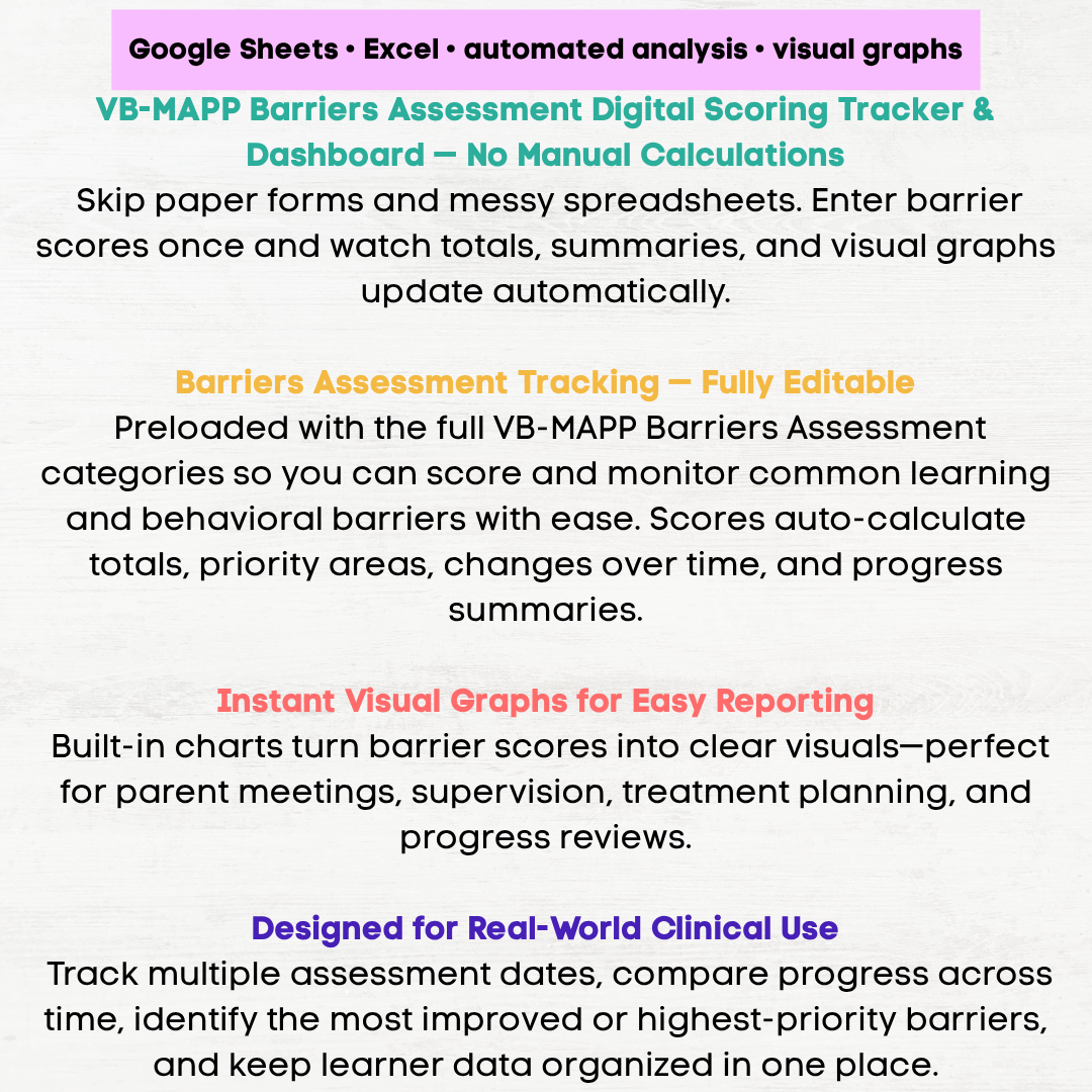 vb mapp barriers assessment scoring vb mapp barriers assessment excel vb mapp barriers assessment scoring form