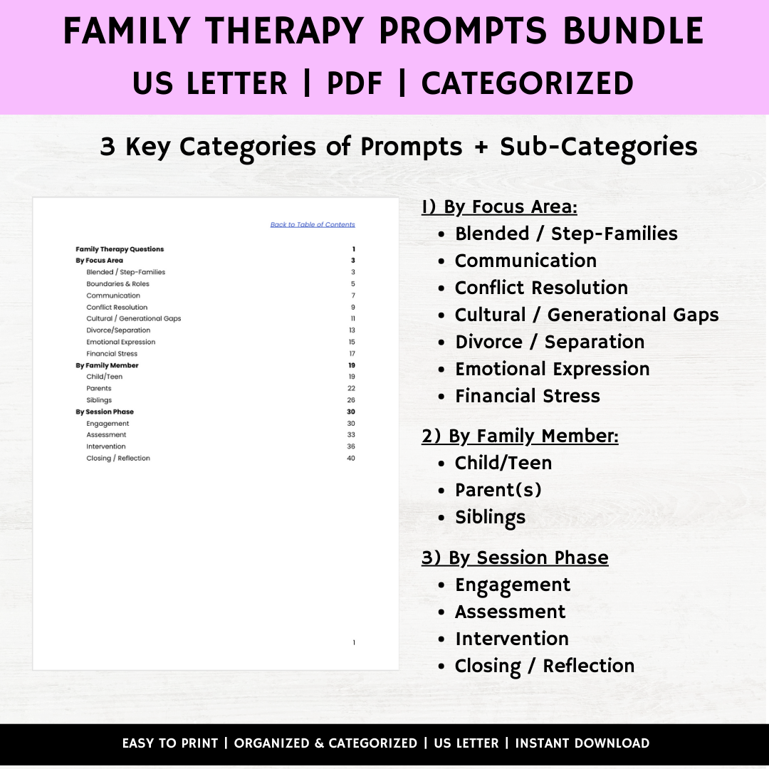 family therapy questions to ask clients pdf family therapy session prompts family therapist questions pdf printable