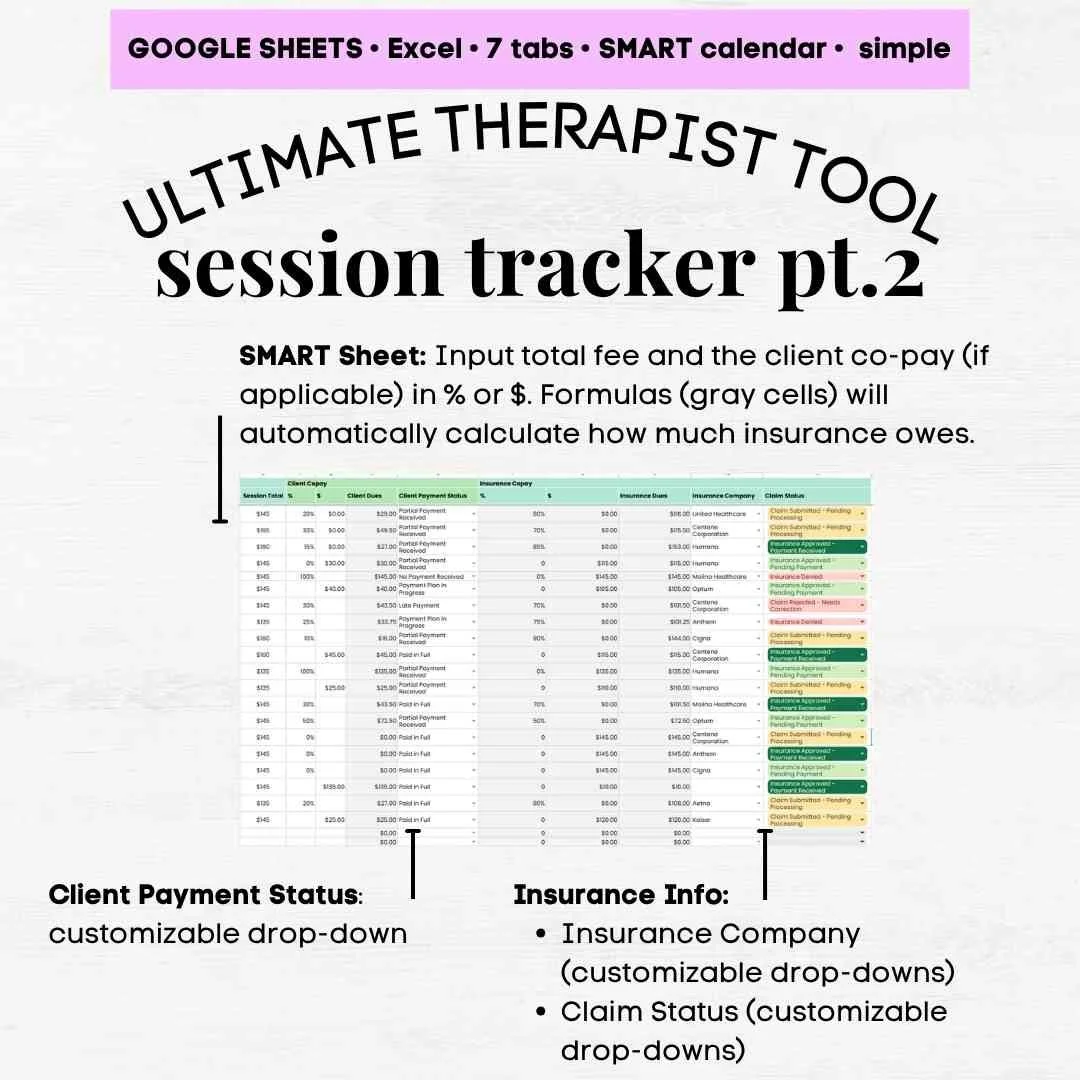 therapy tracker therapy session tracking therapist schedule template weekly therapy schedule template therapist session