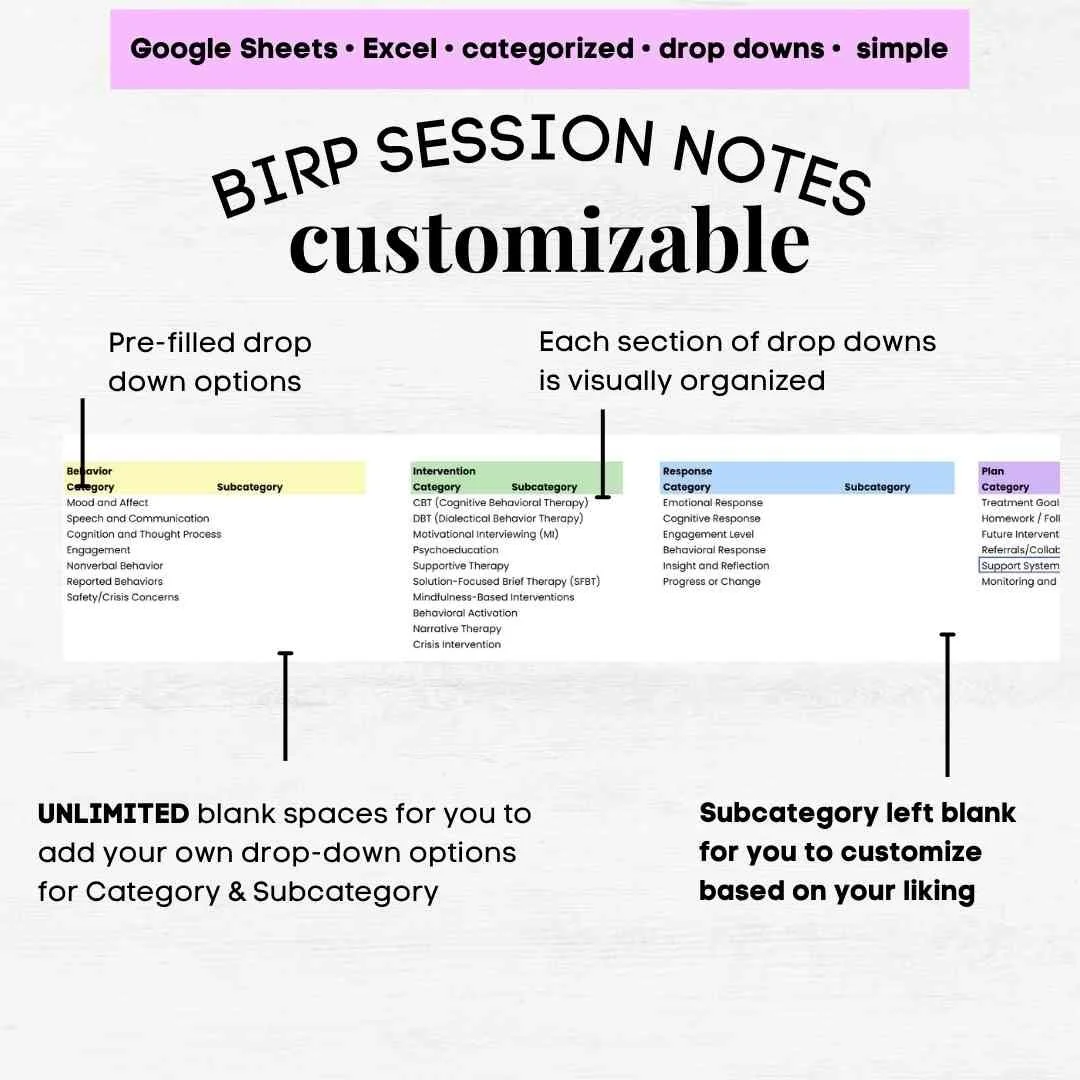 birp note examples birp notes example how to write a birp note birp note therapy birp progress note example