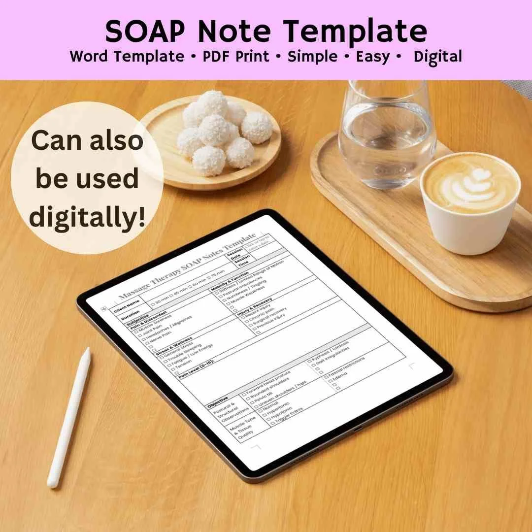 soap note template massage soap note massage therapy soap note massage template soap notes massage therapy template