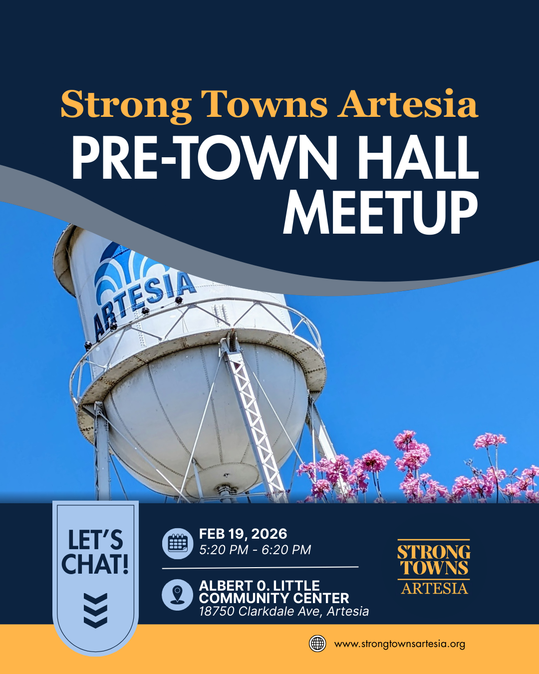 Pre-Town Hall Meetup