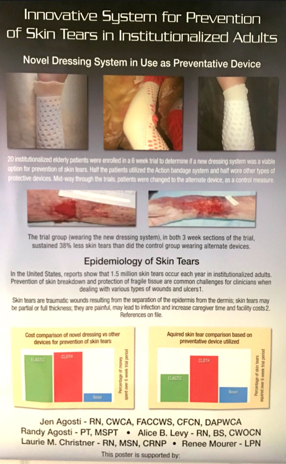 Innovative System for Prevention of Skin Tears in Institutionalized Adults