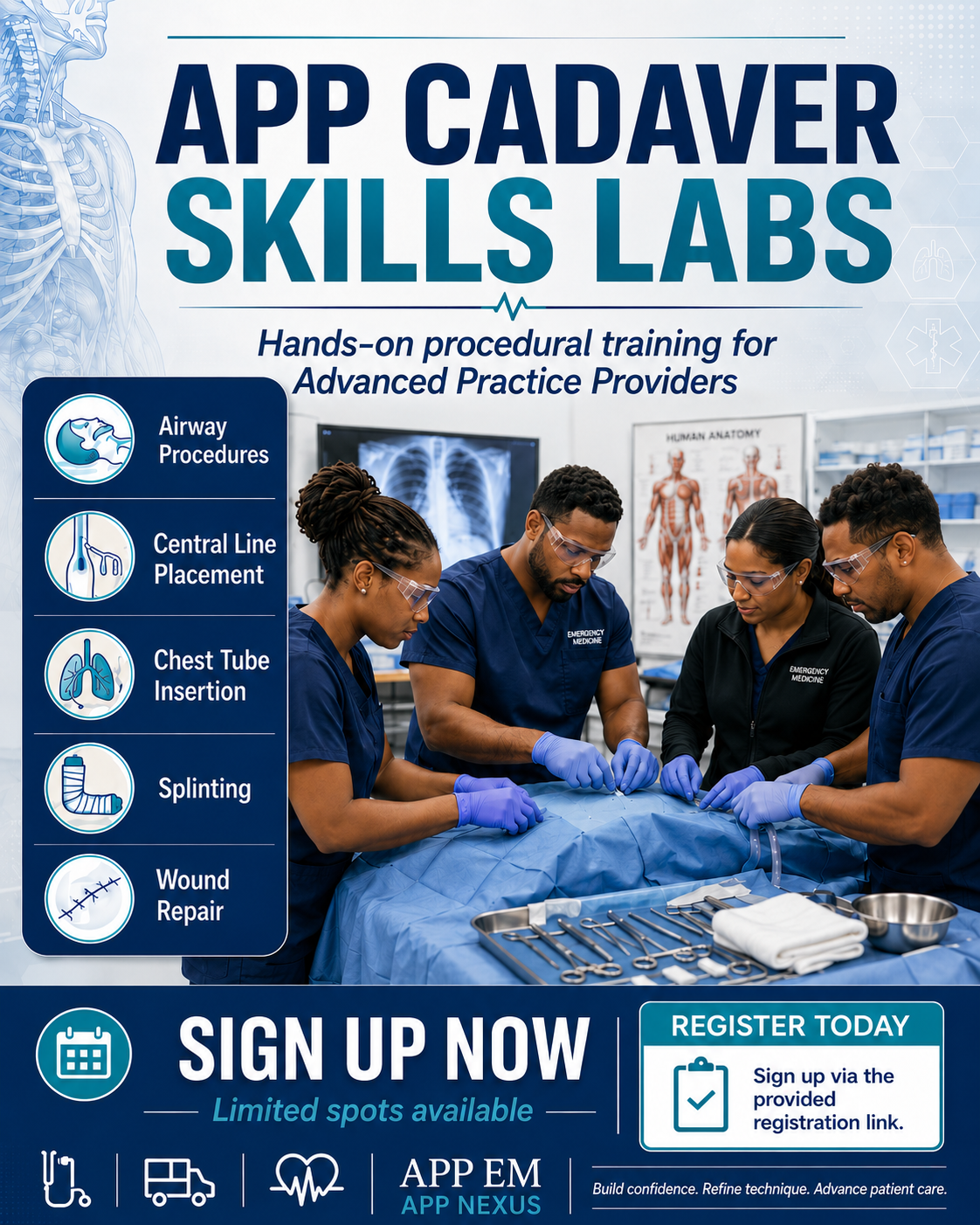 Cadaver Lab AM Session