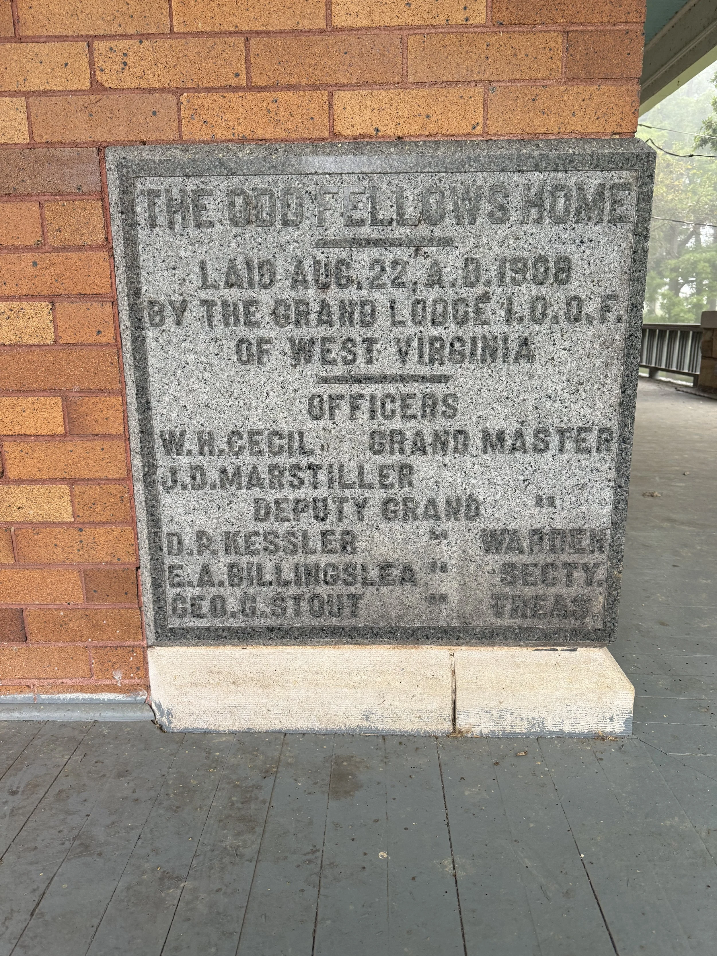 oddfellow group home corner stone