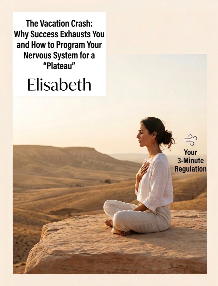 The Vacation Crash: Why Success Exhausts You and How to Program Your Nervous System for a "Plateau"